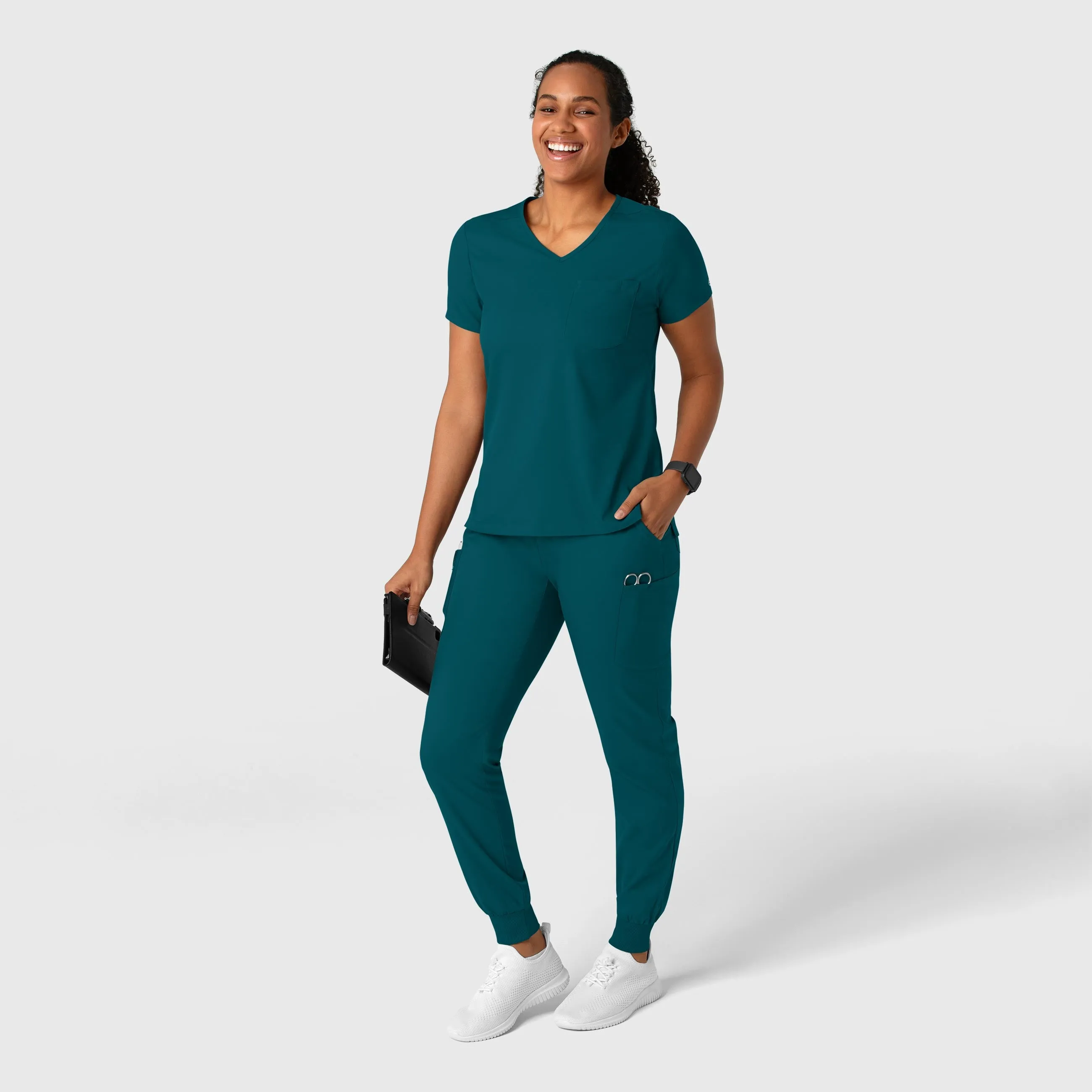 Boundless Women's Jogger Scrub Pant - Caribbean
