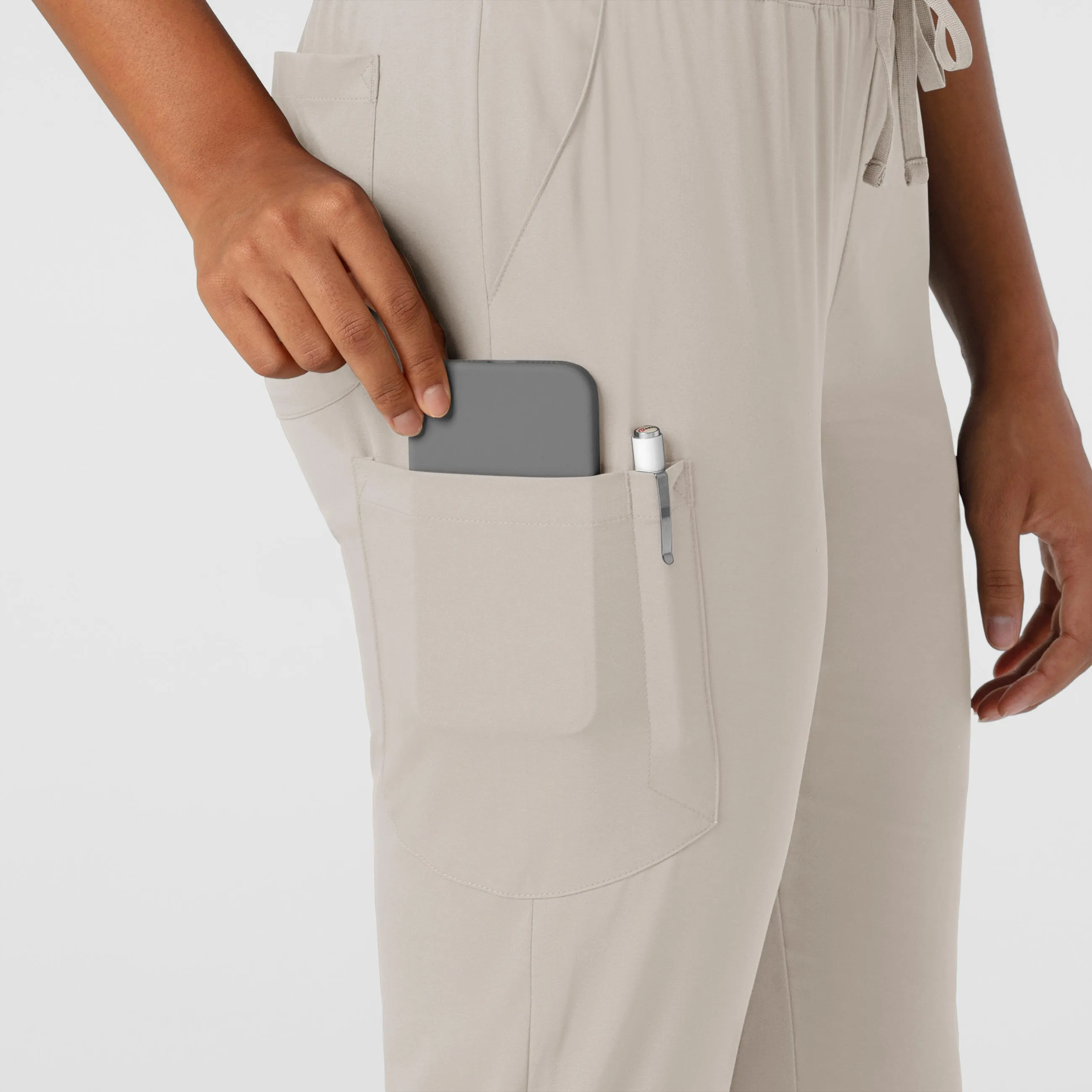 Boundless Women's Jogger Scrub Pant - Cloud