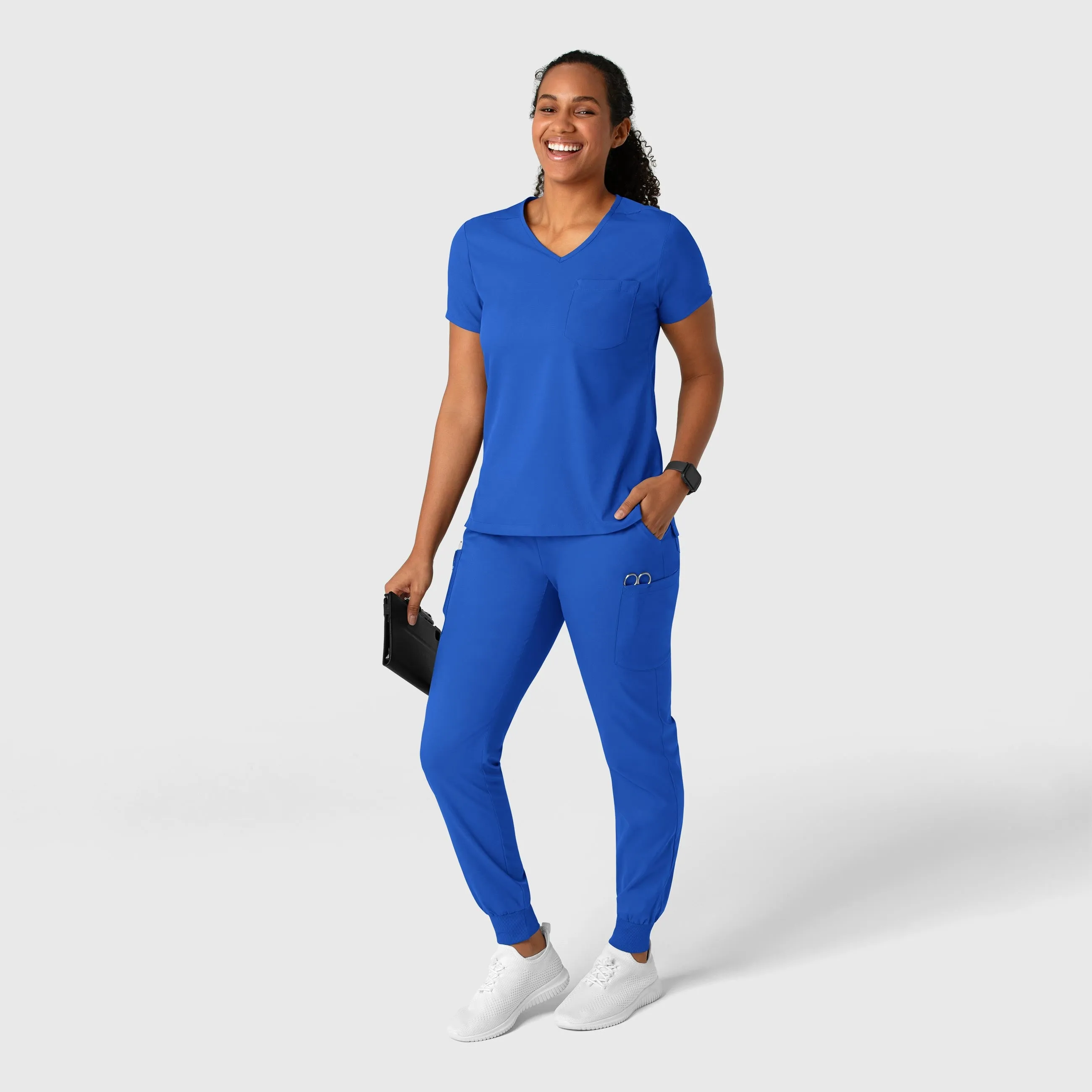 Boundless Women's Jogger Scrub Pant - Royal