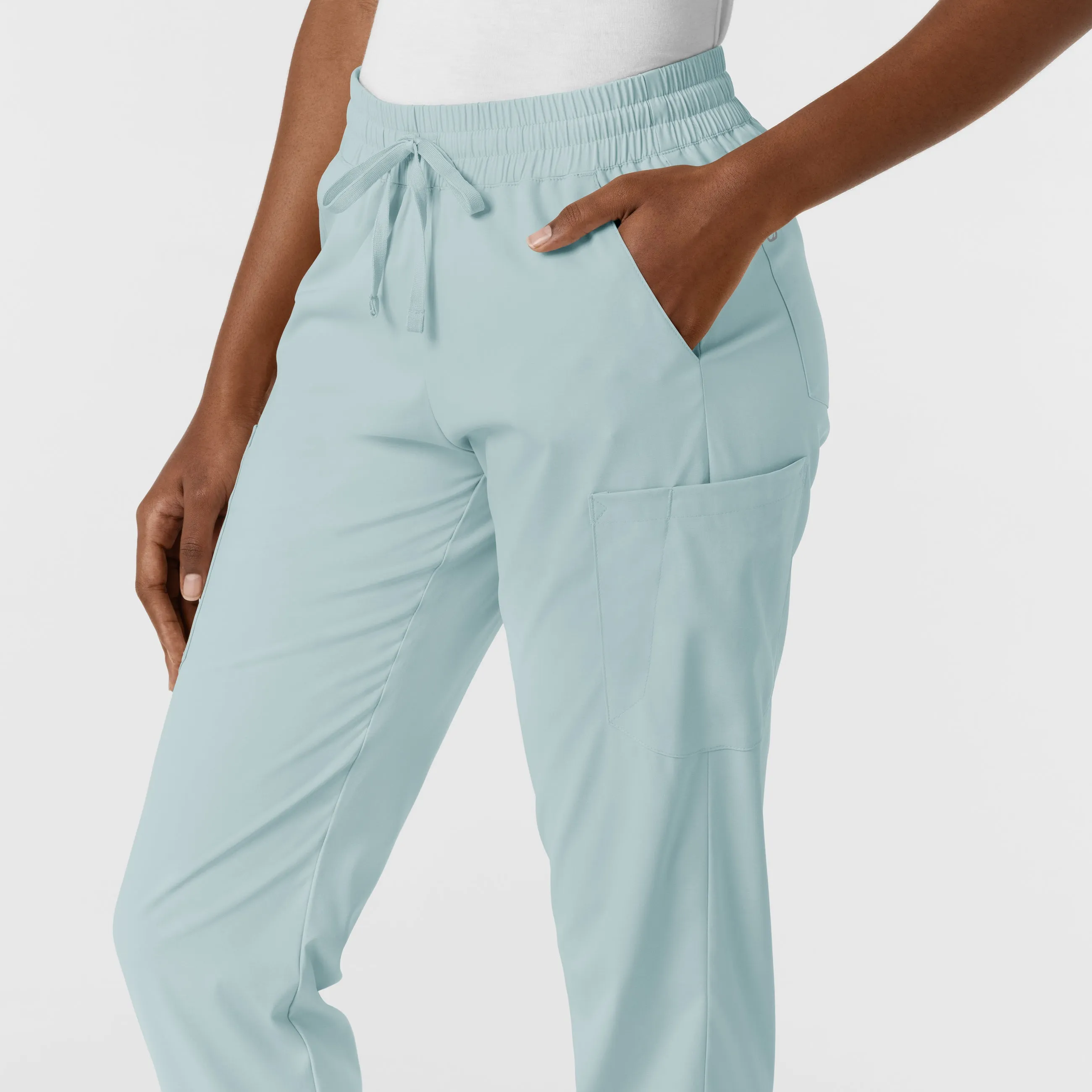 Boundless Women's Jogger Scrub Pant - Sky Blue