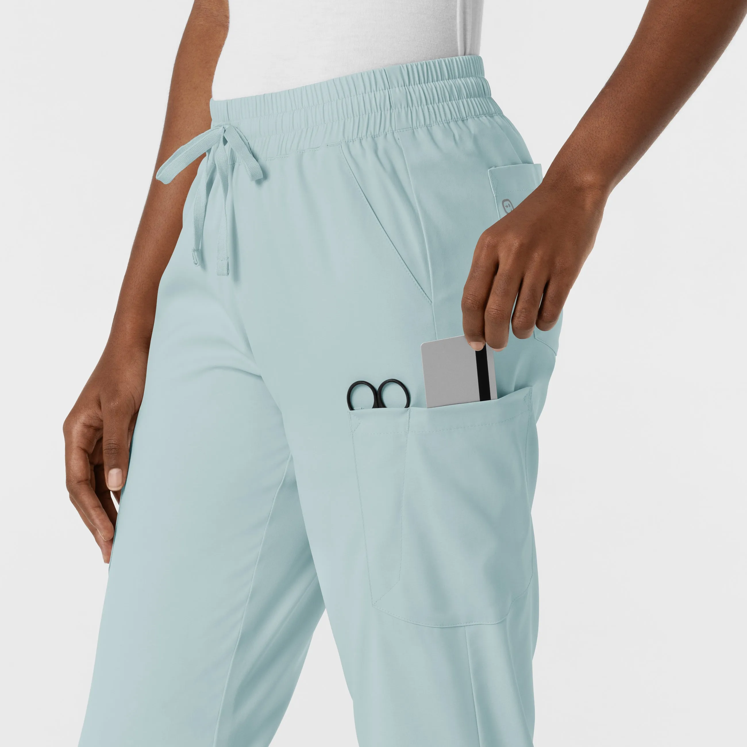 Boundless Women's Jogger Scrub Pant - Sky Blue