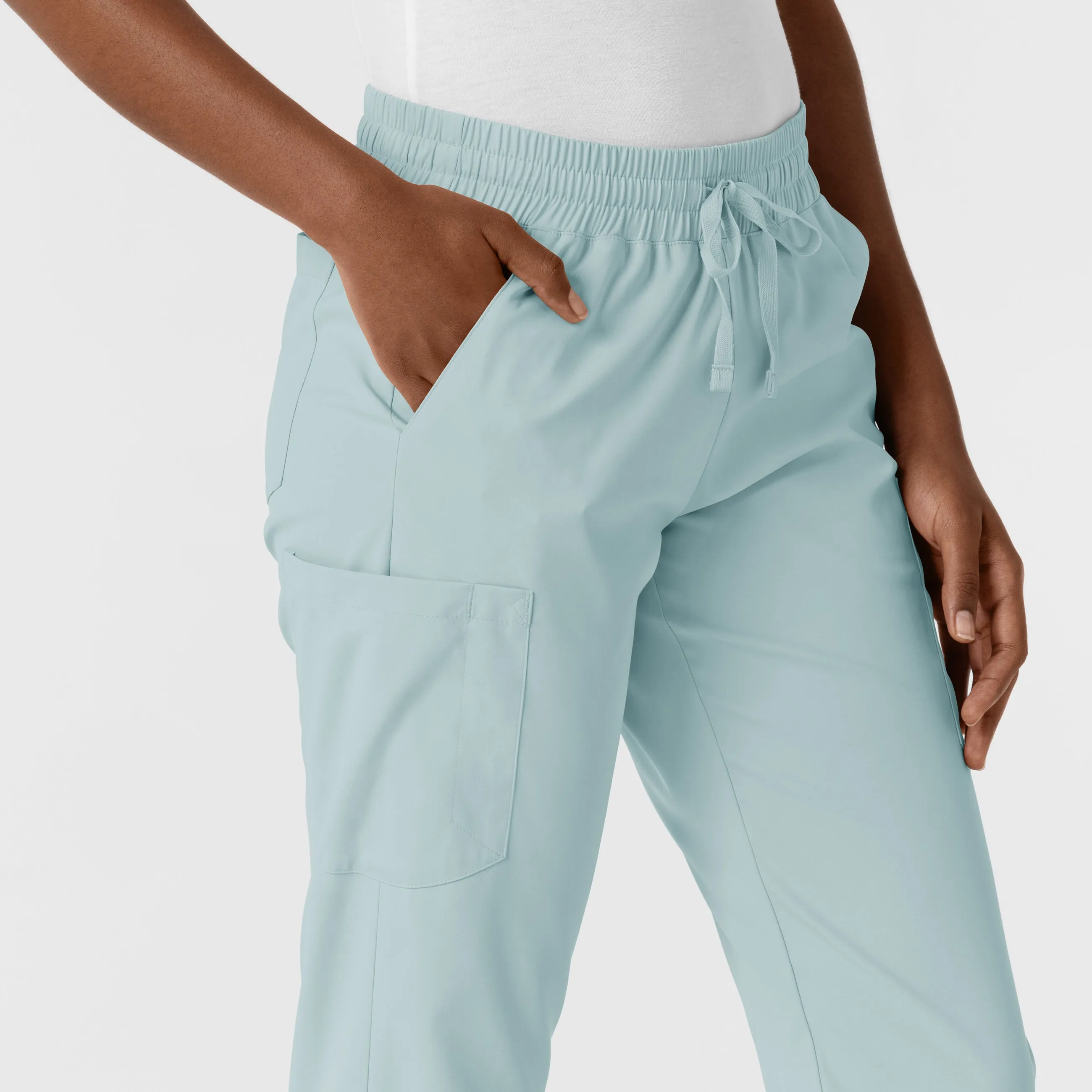 Boundless Women's Jogger Scrub Pant - Sky Blue