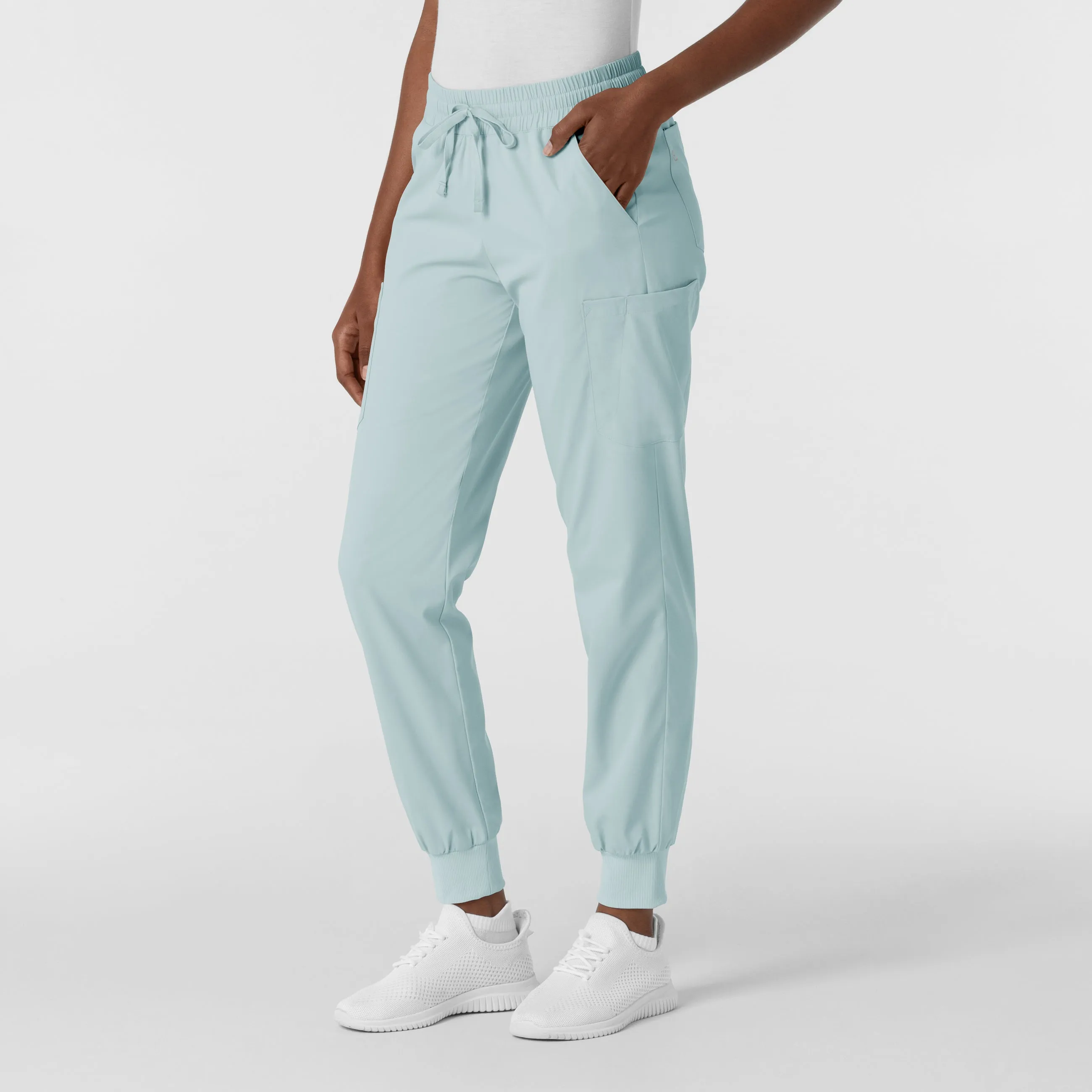 Boundless Women's Jogger Scrub Pant - Sky Blue