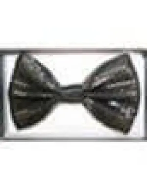 BOWTIE Sequin BLACK