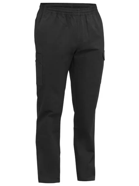 BPC6029 Bisley Stretch Cotton Drill Elastic Waist Cargo Work Pant - Regular