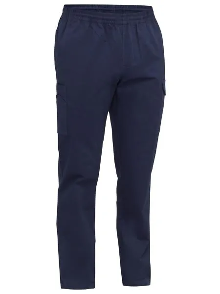BPC6029 Bisley Stretch Cotton Drill Elastic Waist Cargo Work Pant - Regular