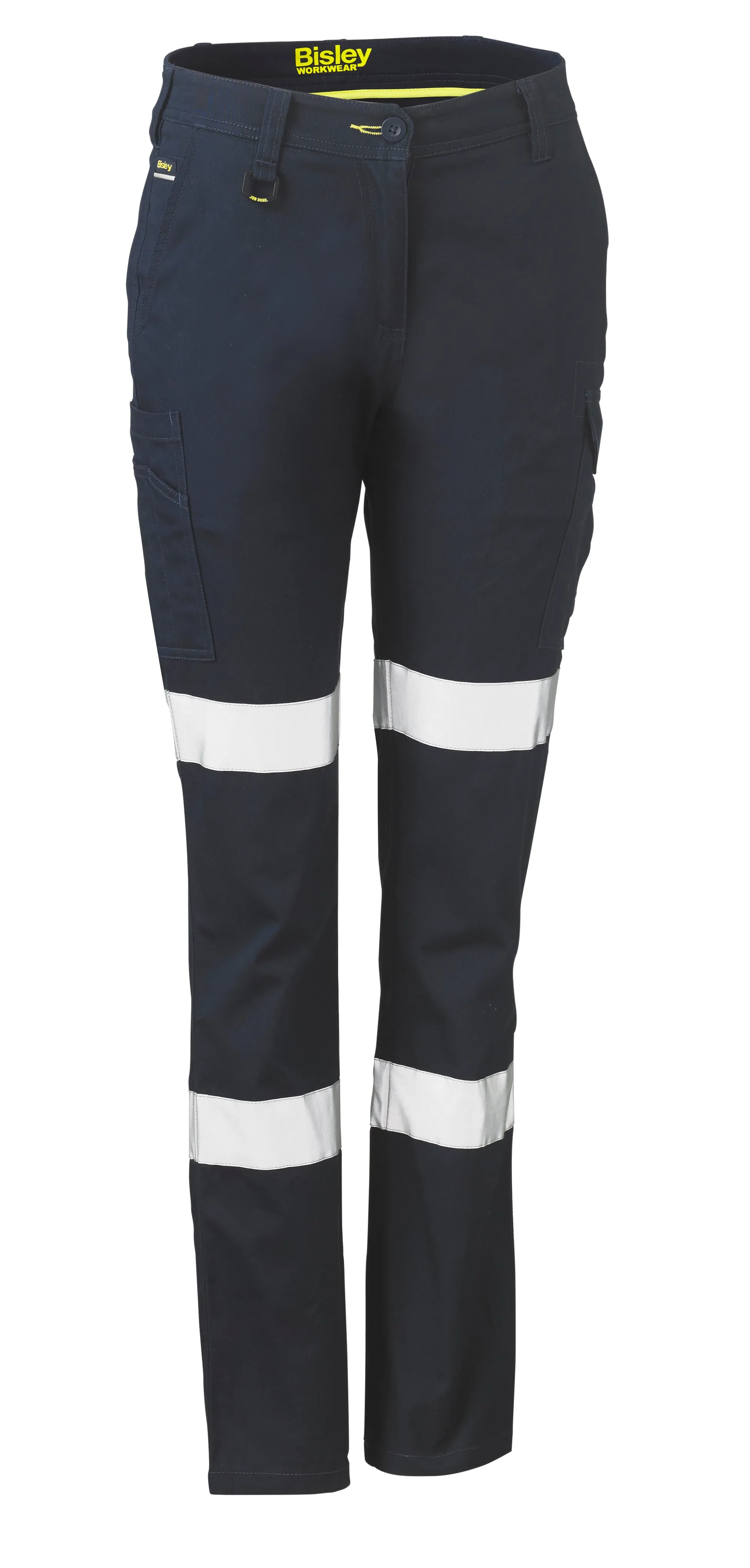 BPL6115T Bisley Womens Taped Cotton Cargo Pants