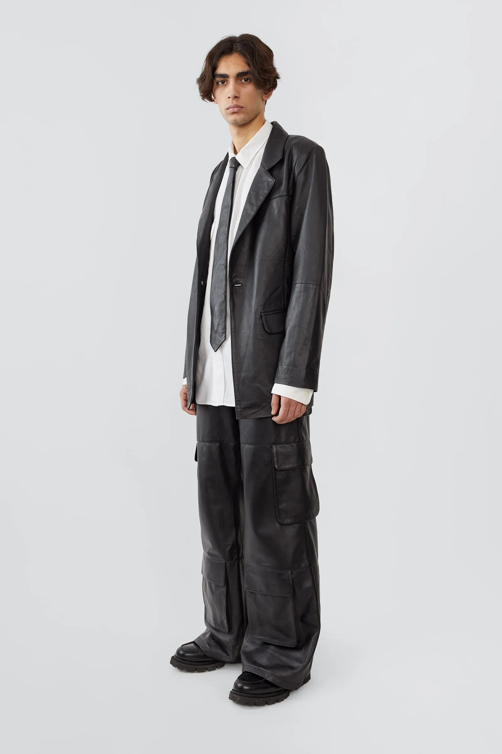 Bradley Leather Blazer