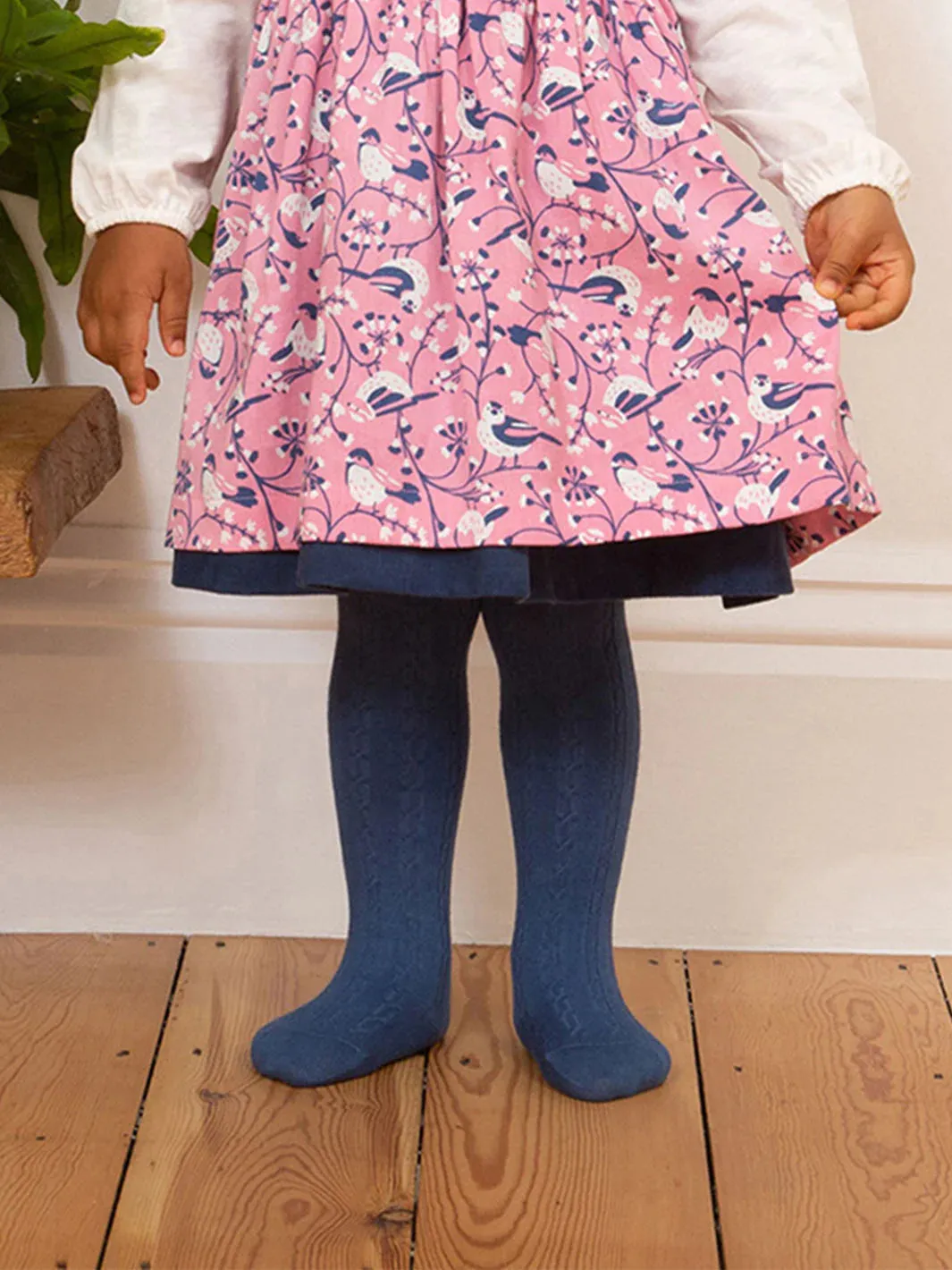 Cable tights navy - Kite