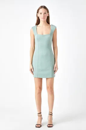 Cap Sleeve Knit Dress