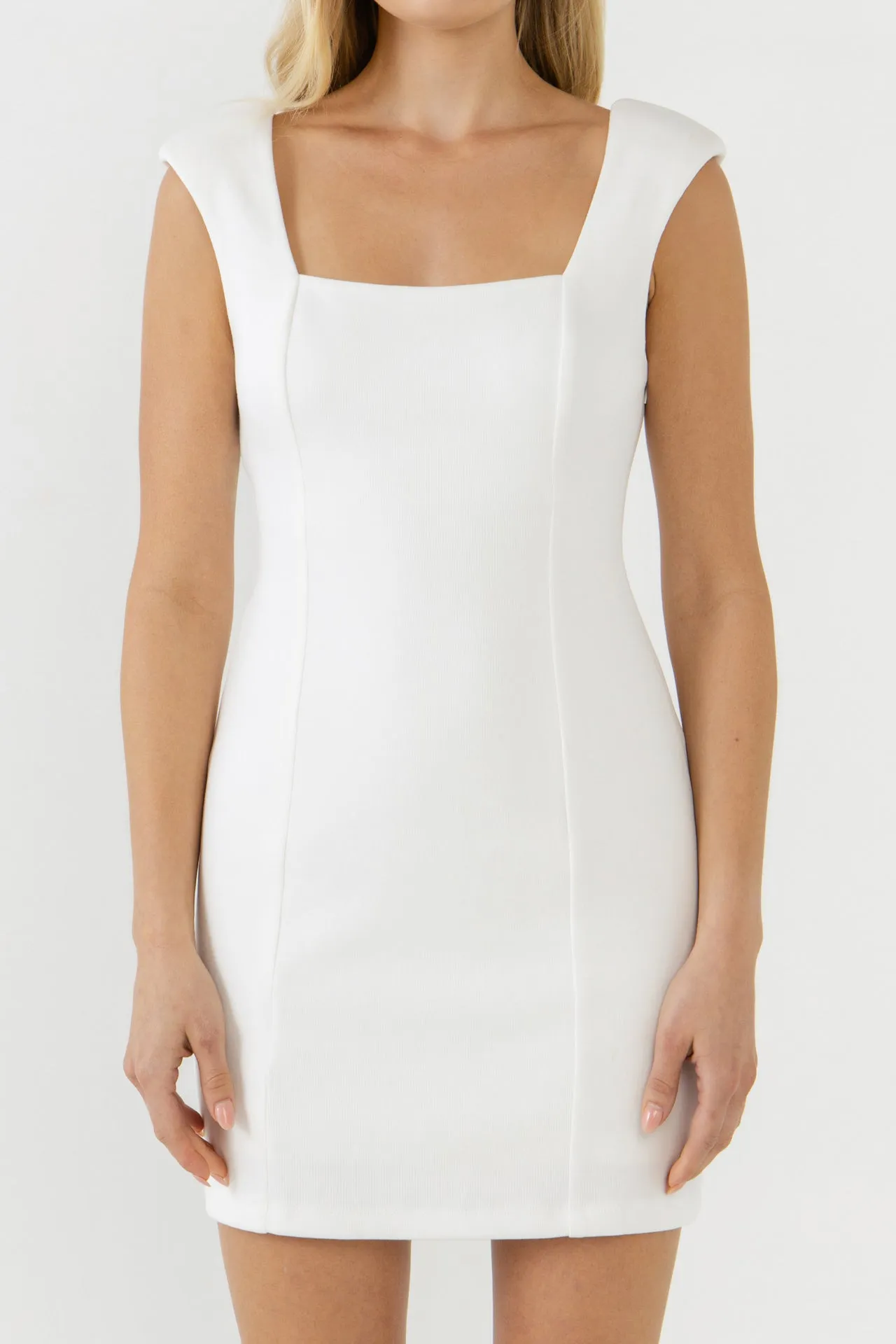 Cap Sleeve Knit Dress