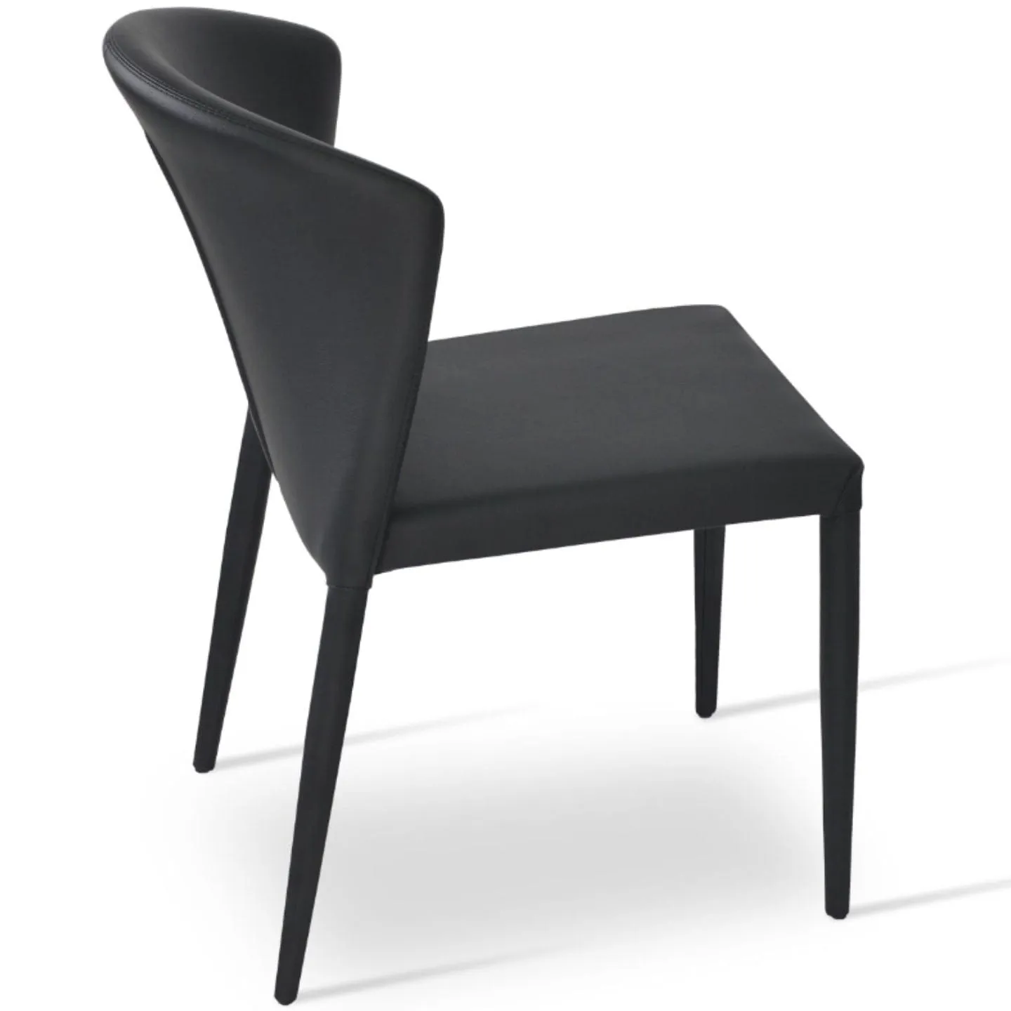 Capri Black Restaurant Chairs Stacking Chairs