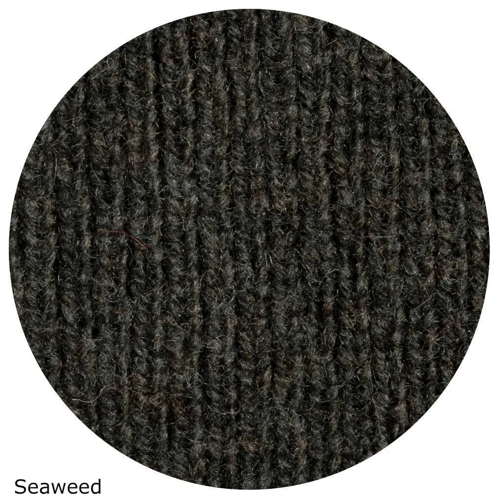 Cardigan in Lambswool - LEVEN CARDIGAN