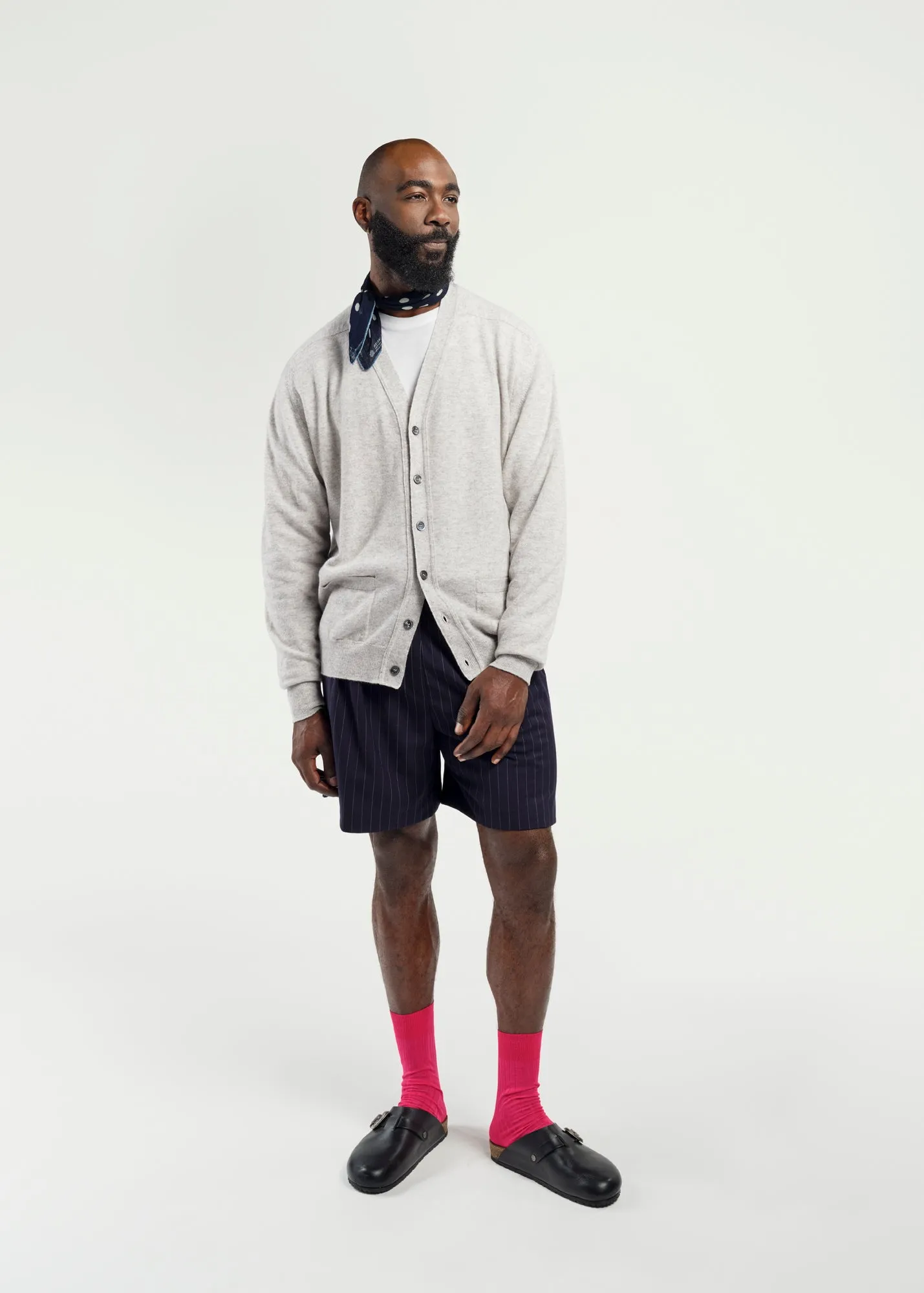 CARDIGAN MEN | EARL GREY