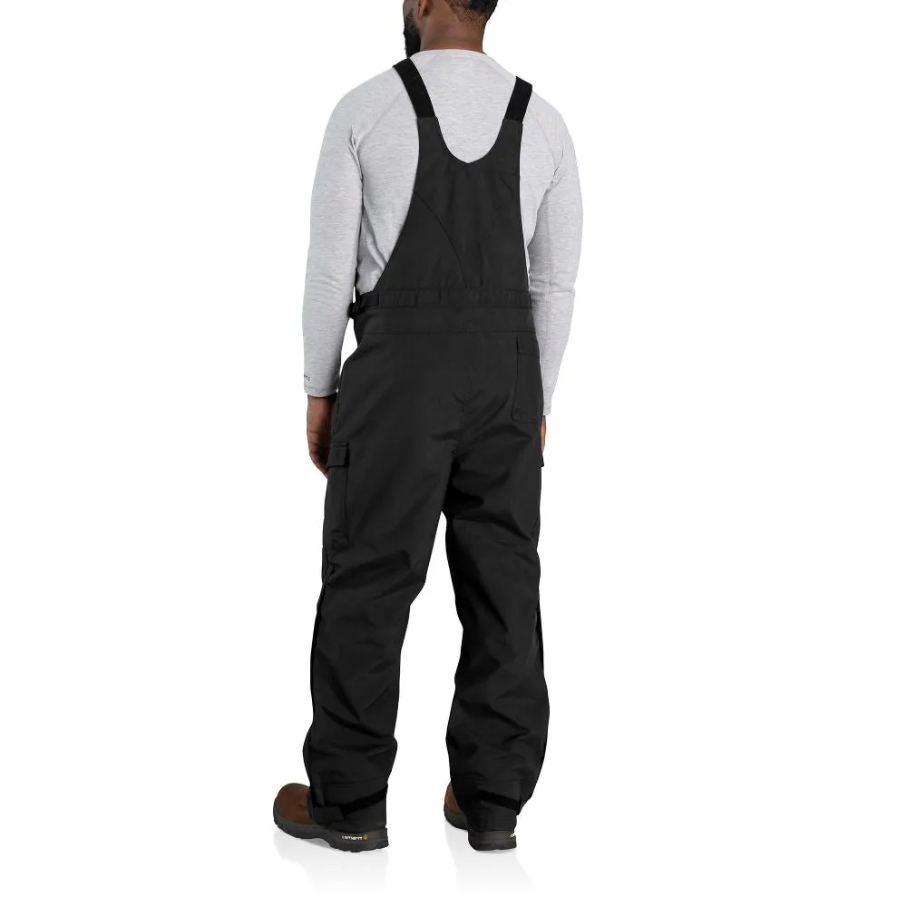 'Carhartt' Men's Storm Defender® Loose Fit Heavyweight Bib Overalls - Black