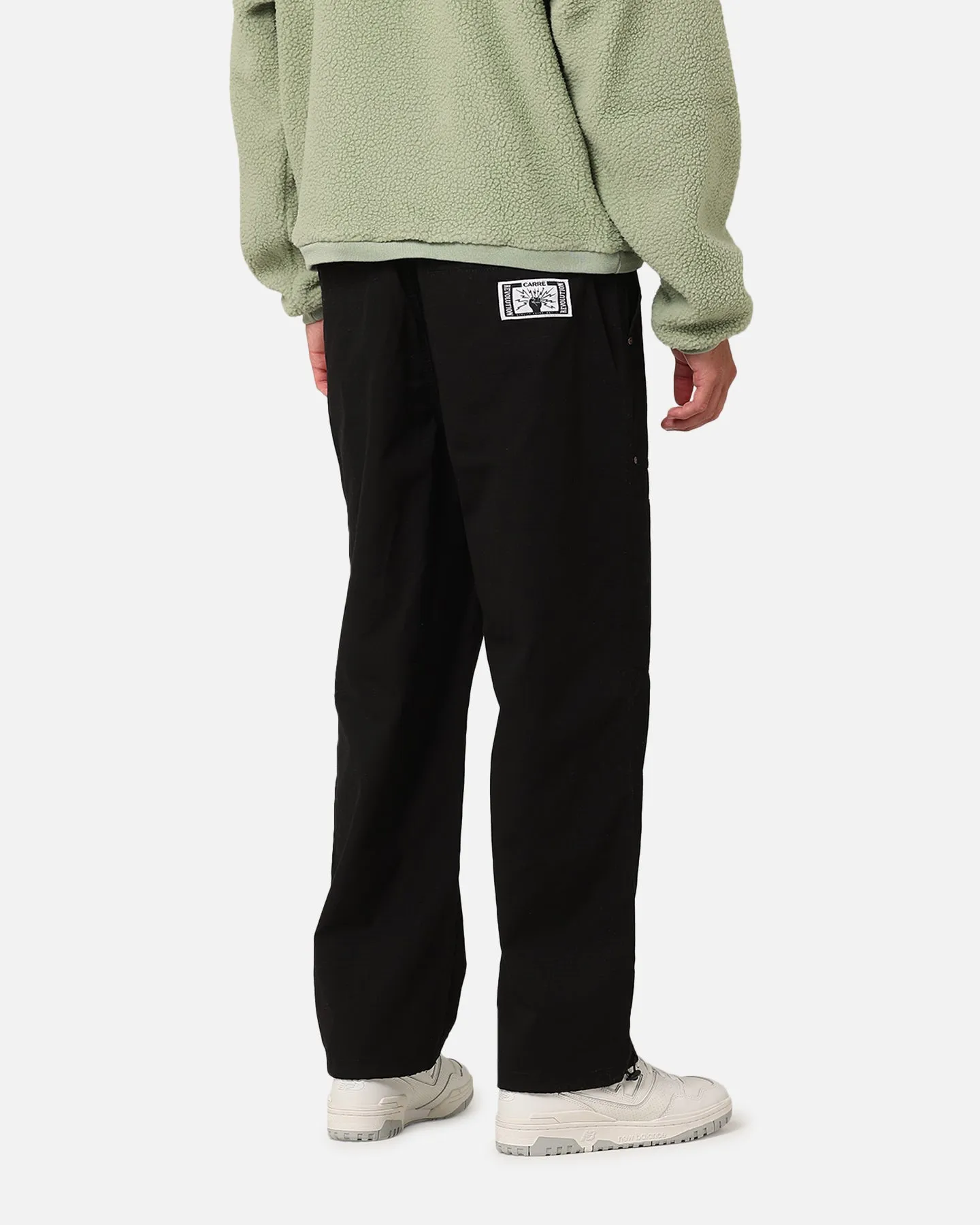 Carre Zip Cargo Pant Black