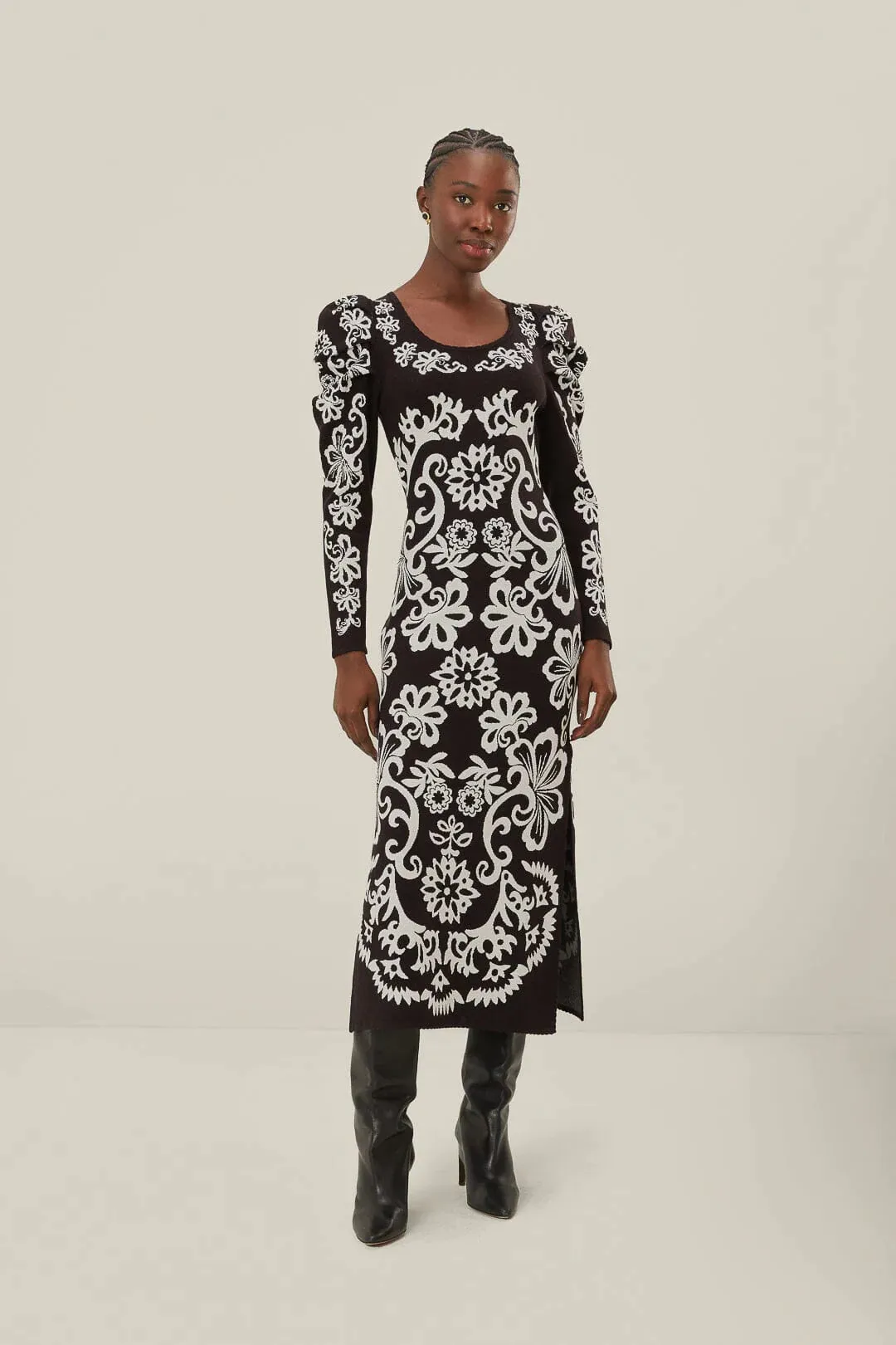 Cashew Knit Dress
