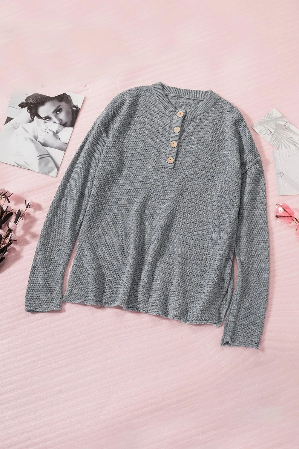 Casual Long-Sleeve Cardigan