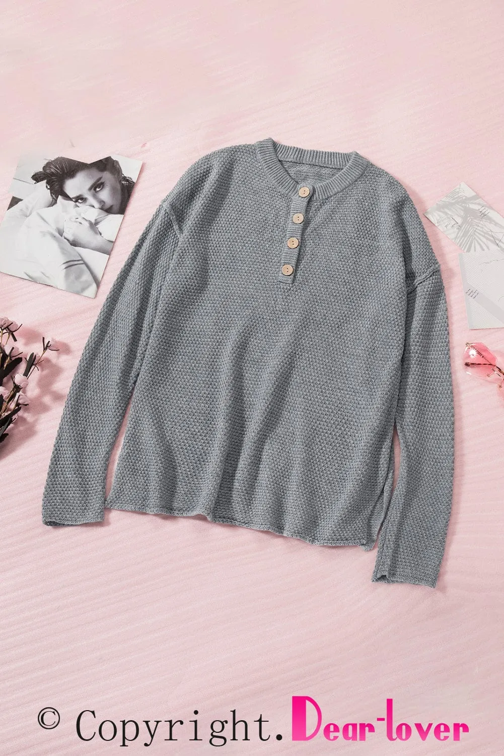 Casual Long-Sleeve Cardigan