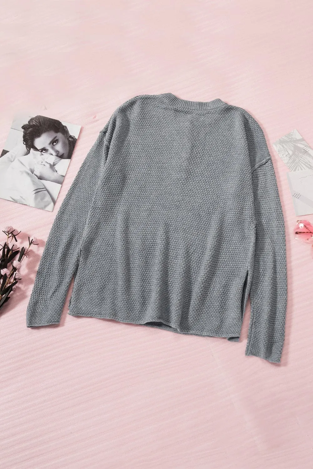 Casual Long-Sleeve Cardigan