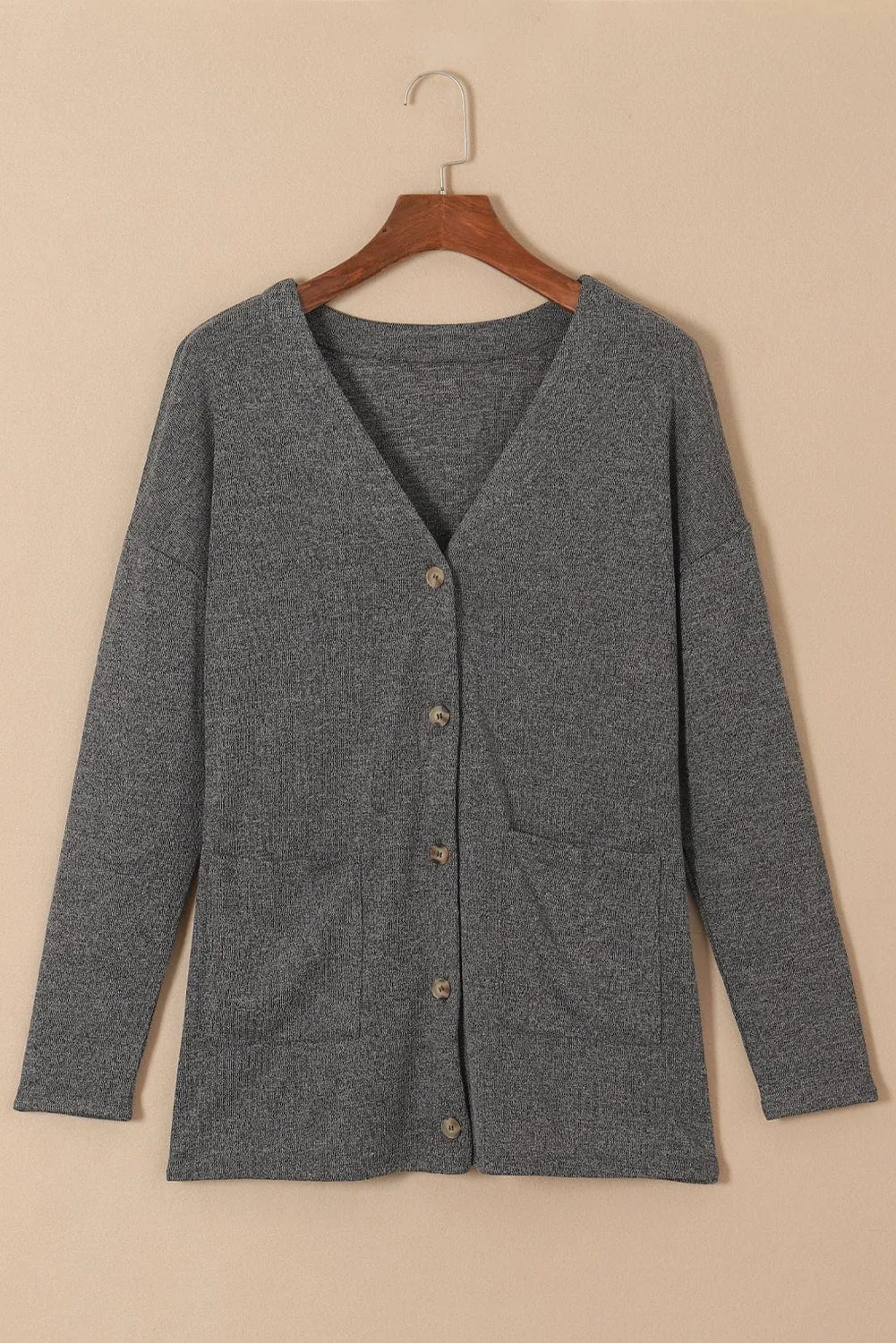 Casual Long-Sleeve Cardigan