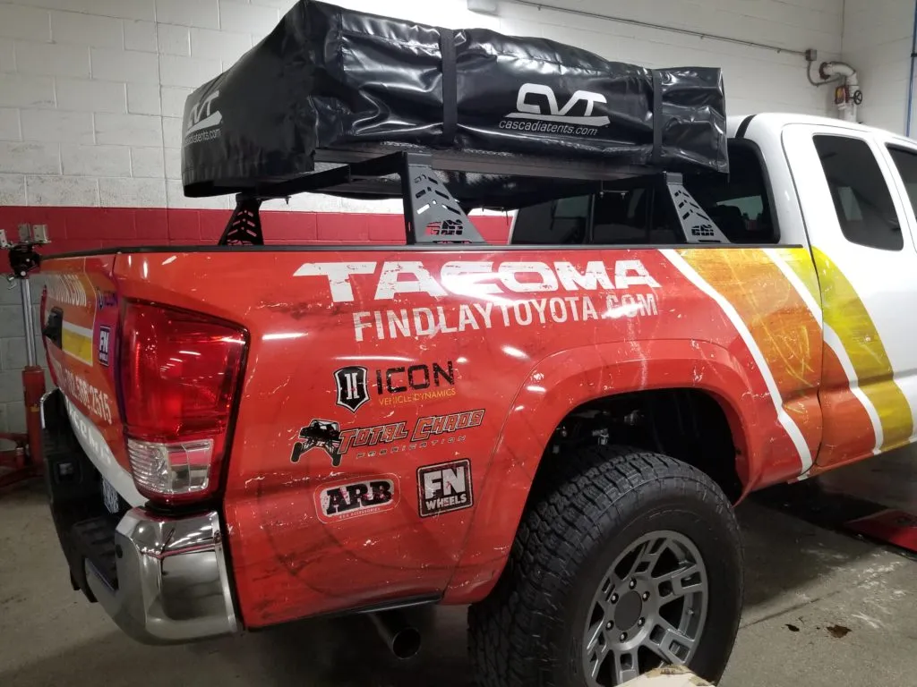 CBI Overland Bed Bars For Tacoma (2005-2015)