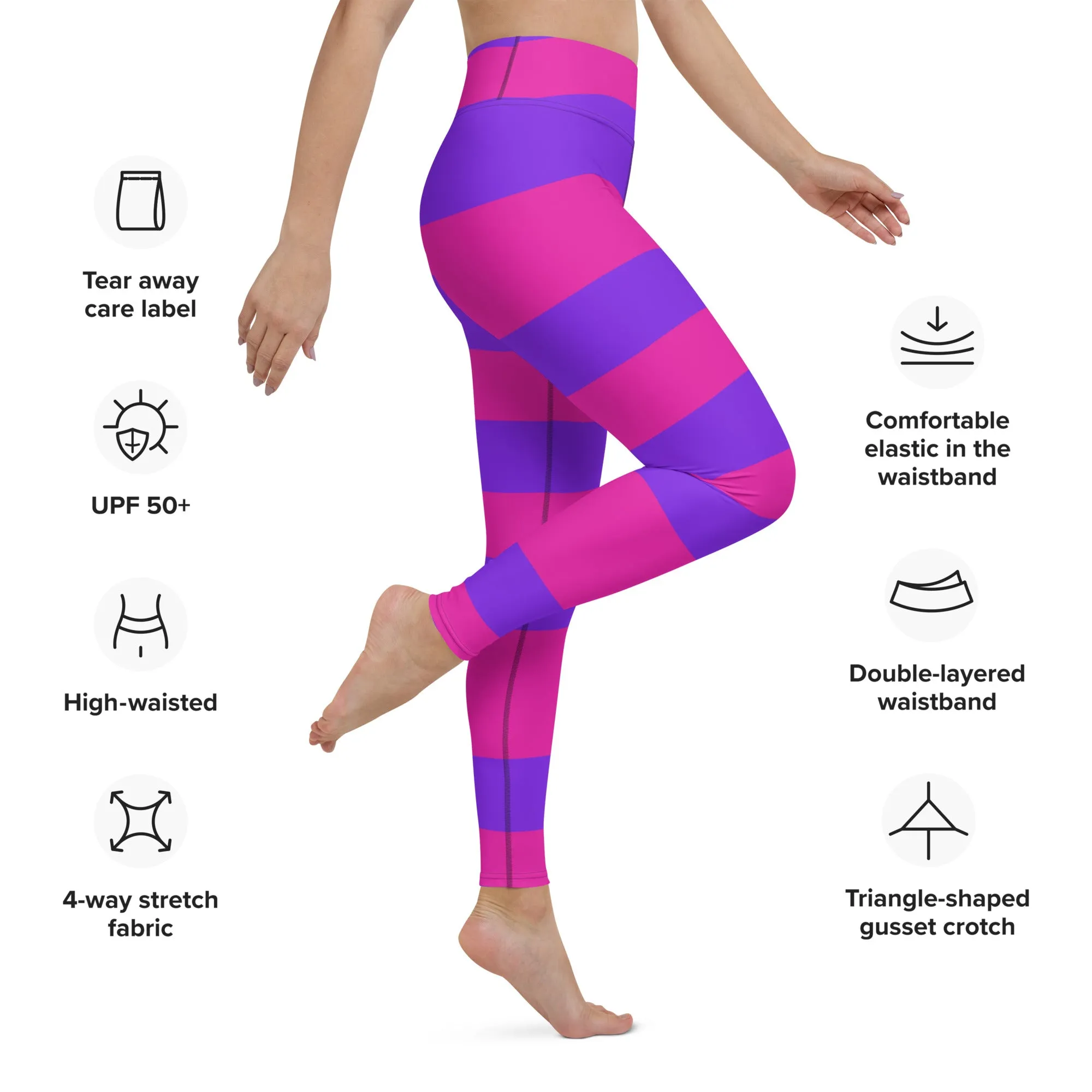 Cheshire Cat Yoga Leggings