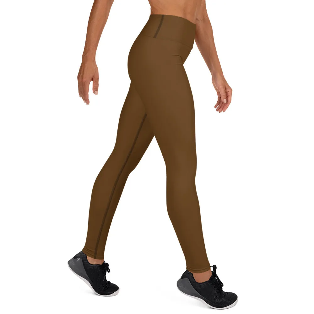 Chocolate Brown Yoga Leggings