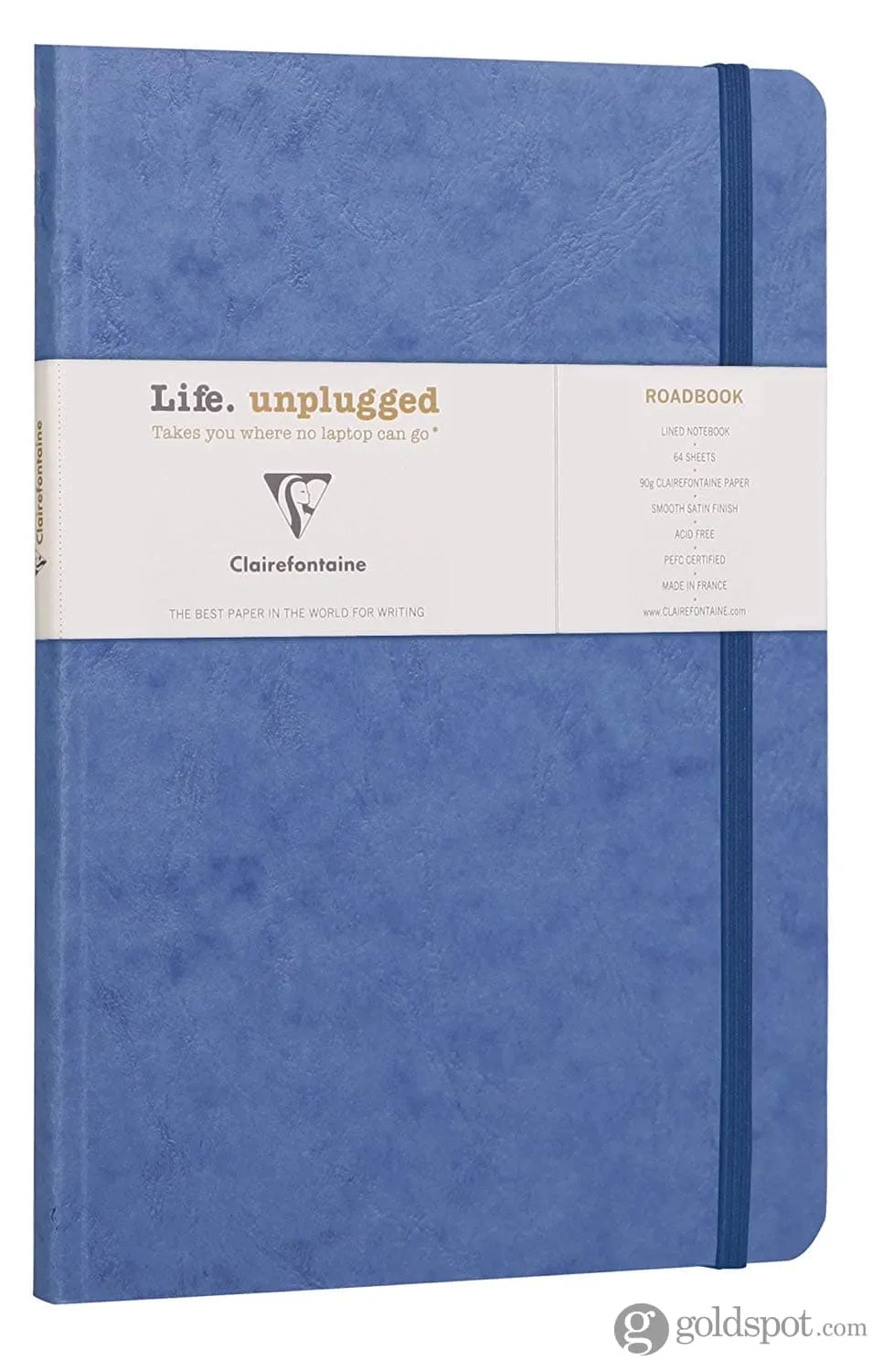 Clairefontaine Roadbook Ruled Notebook in Blue