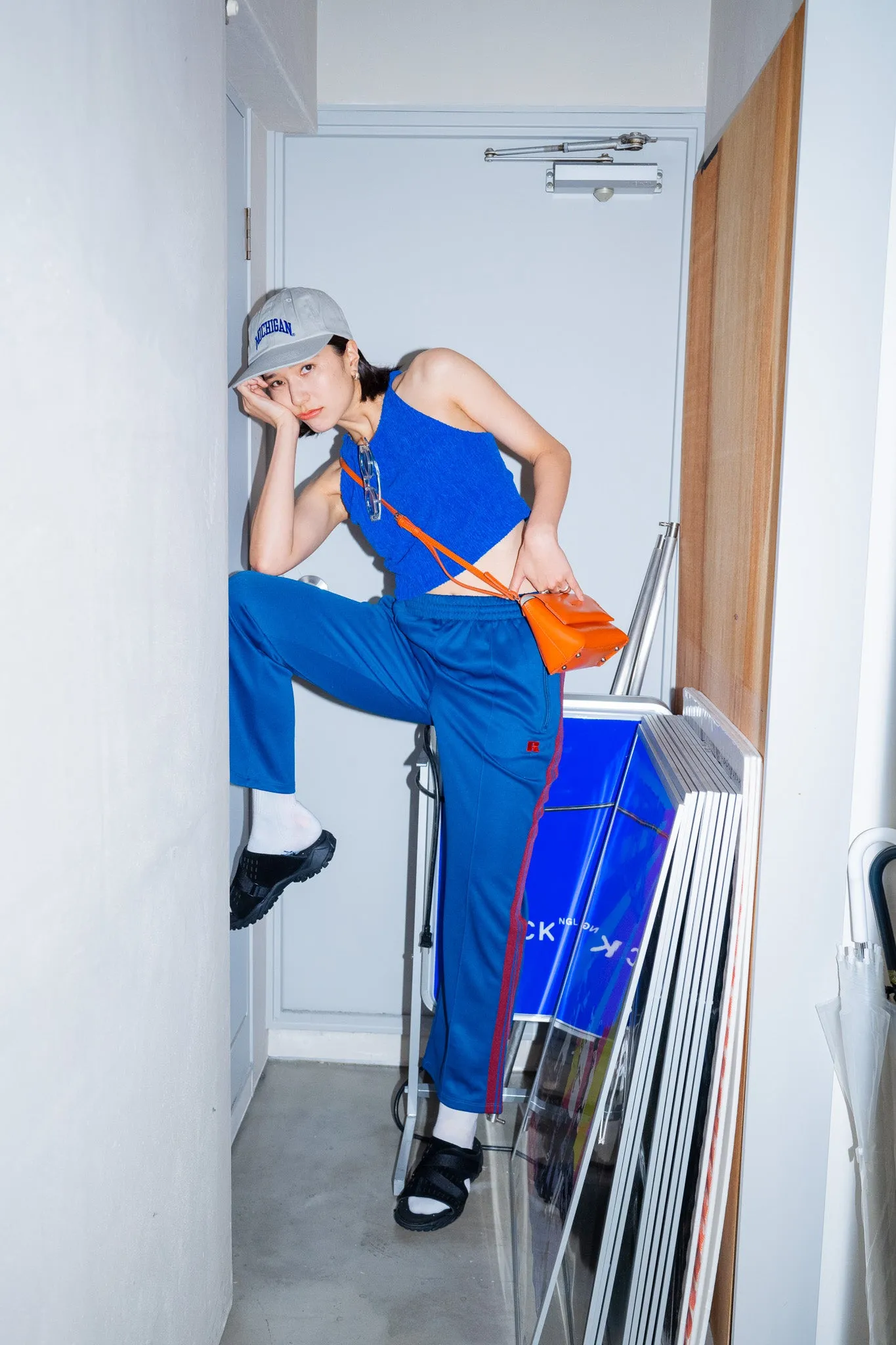 Classic Jersey Track Pants  ＜RC-22042＞BROWN/ブラウン