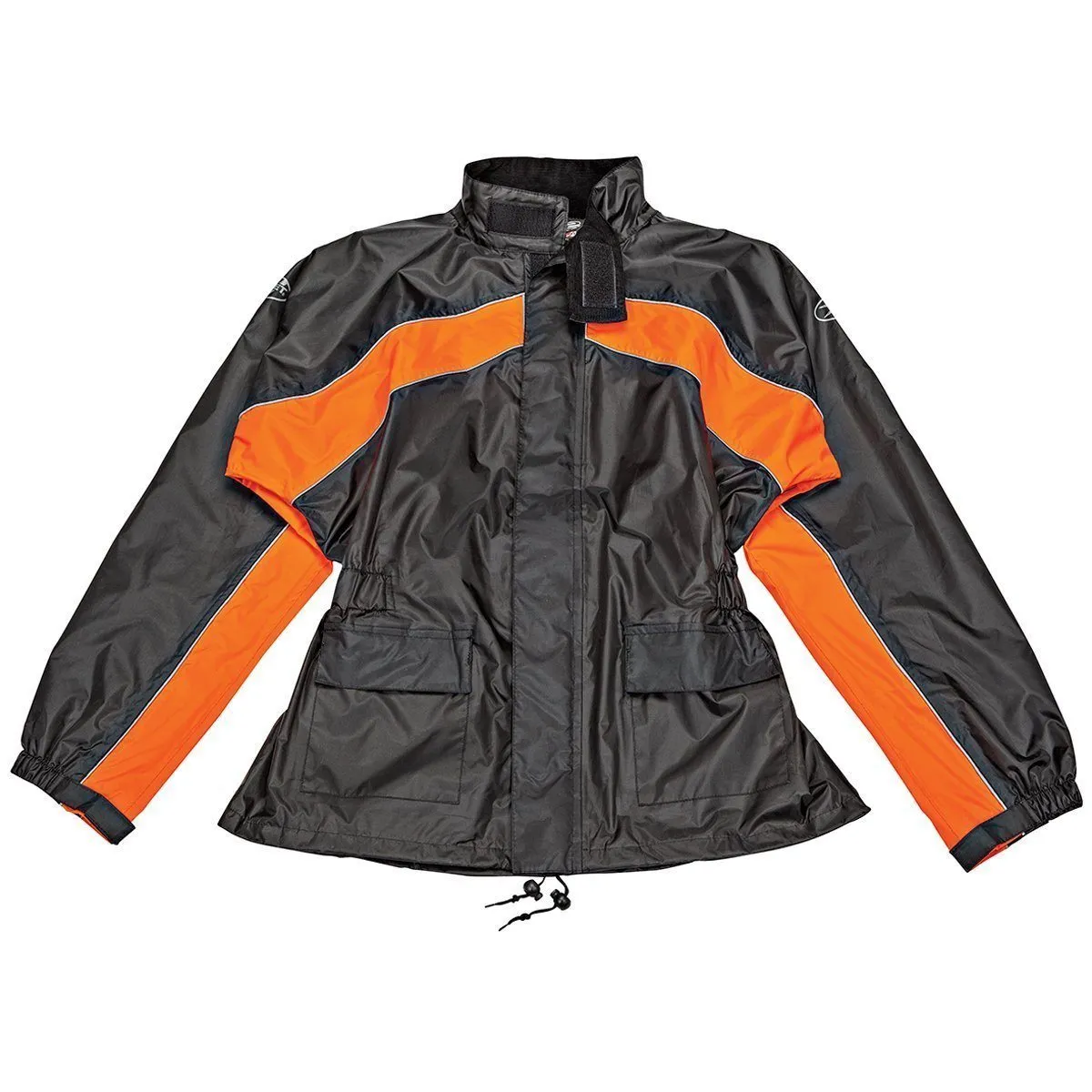 Close Out Joe Rocket 'RS-2' Mens Black And Orange Rain Suit -Size X-Large