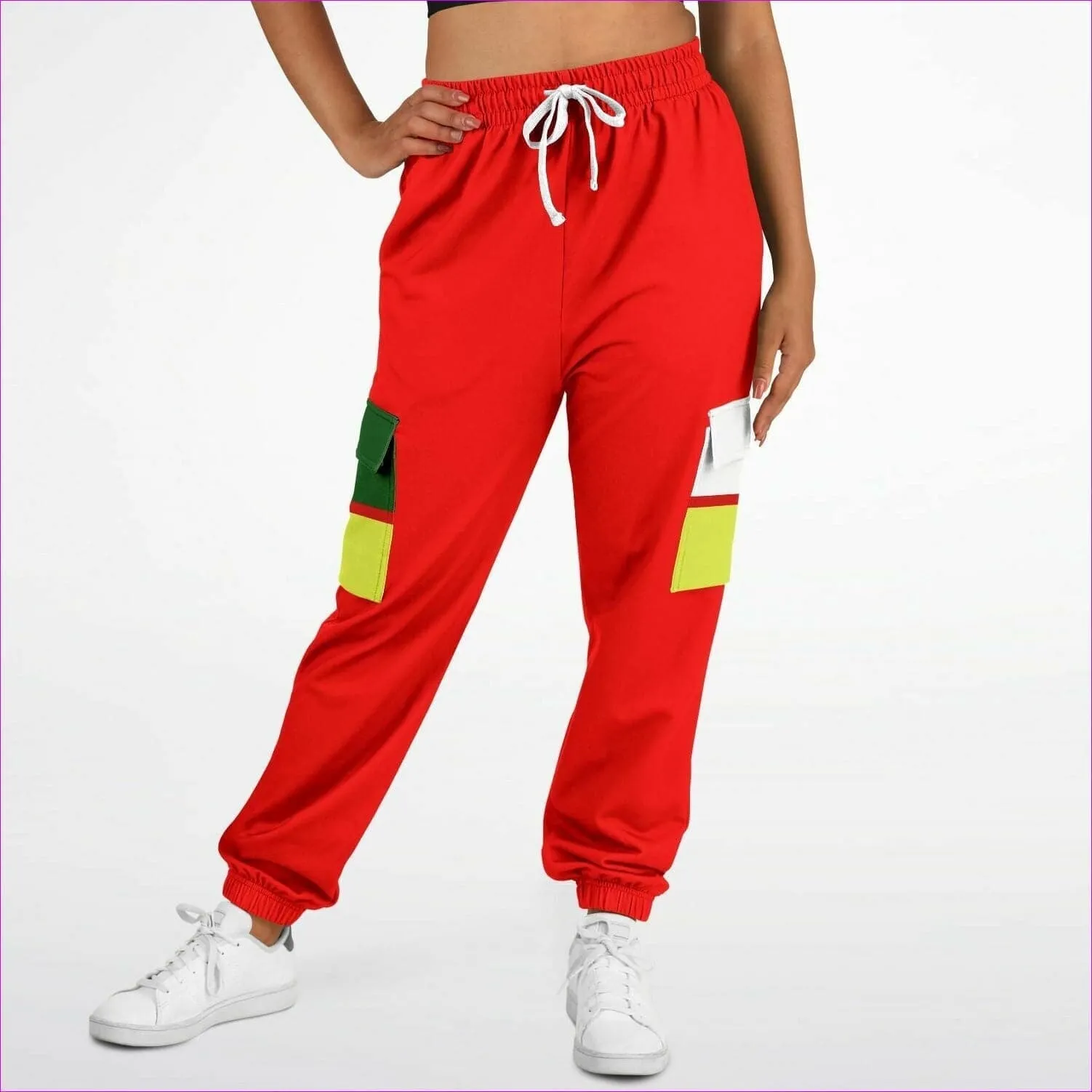 Color Block Astute Premium Cargo Sweatpants