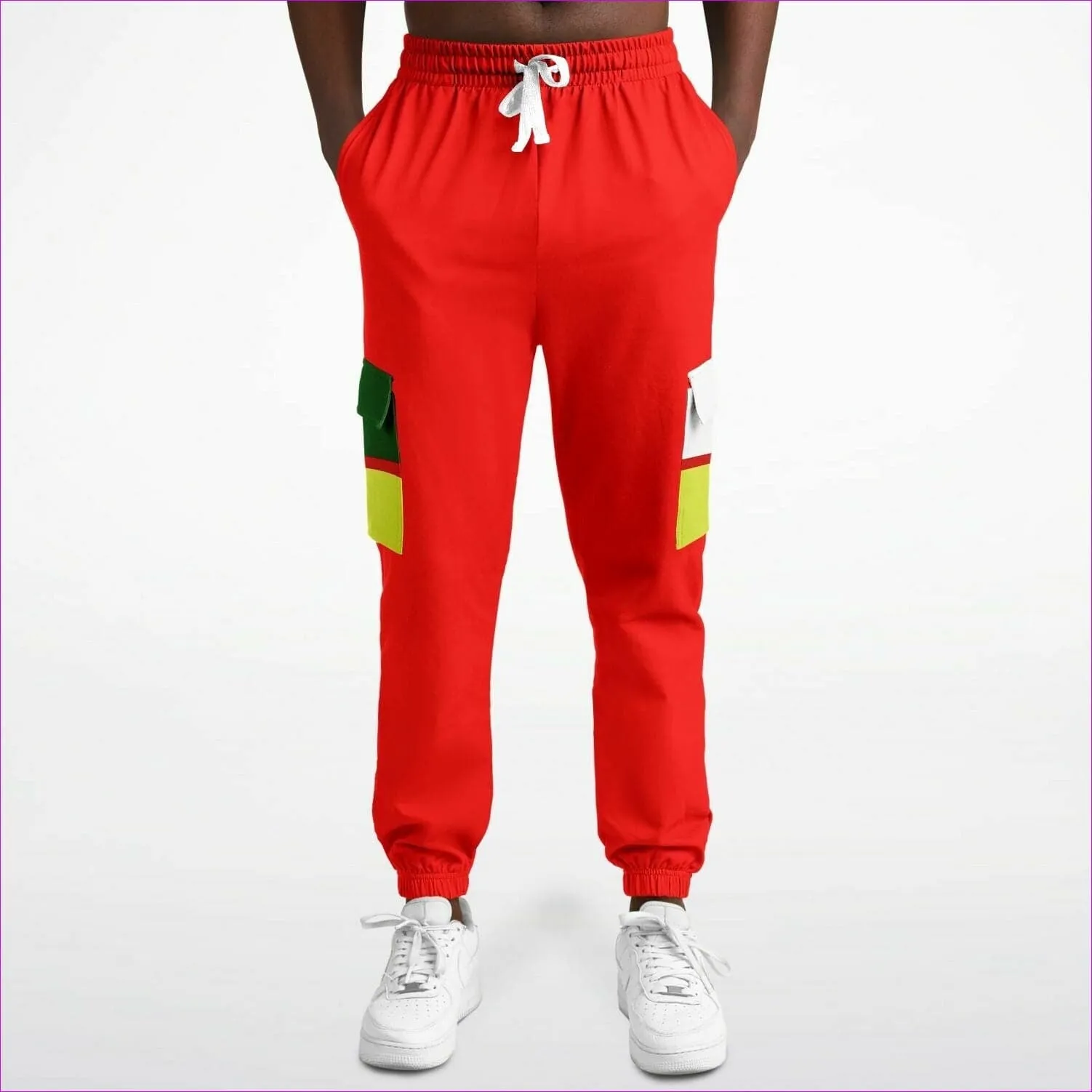 Color Block Astute Premium Cargo Sweatpants