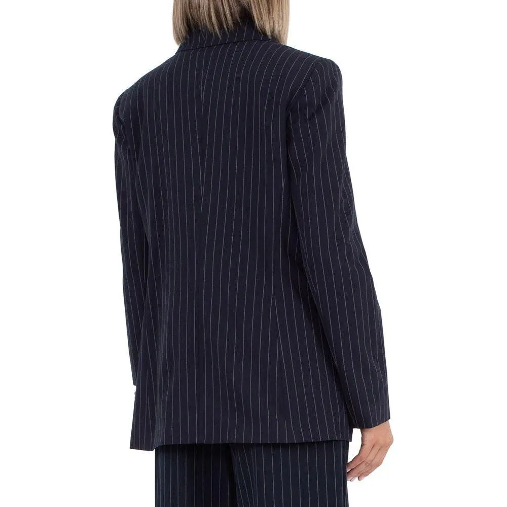Comme Des Fuckdown Blue Polyester Suits & Blazer