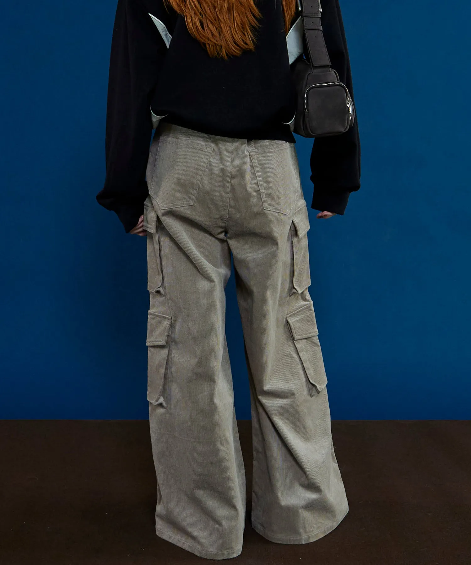 Corduroy Cargo Pants