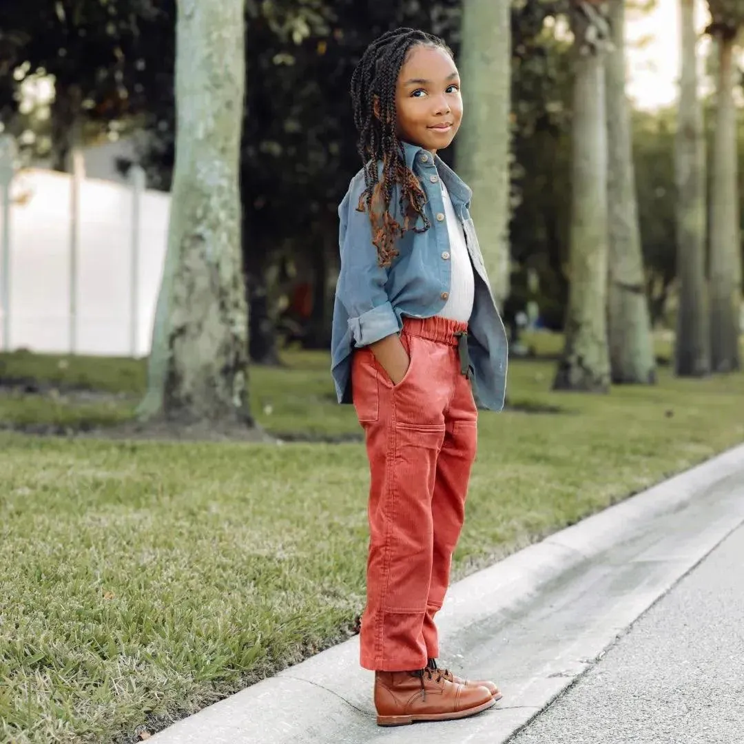 Corduroy Jules - Rose - Sample - Size 8