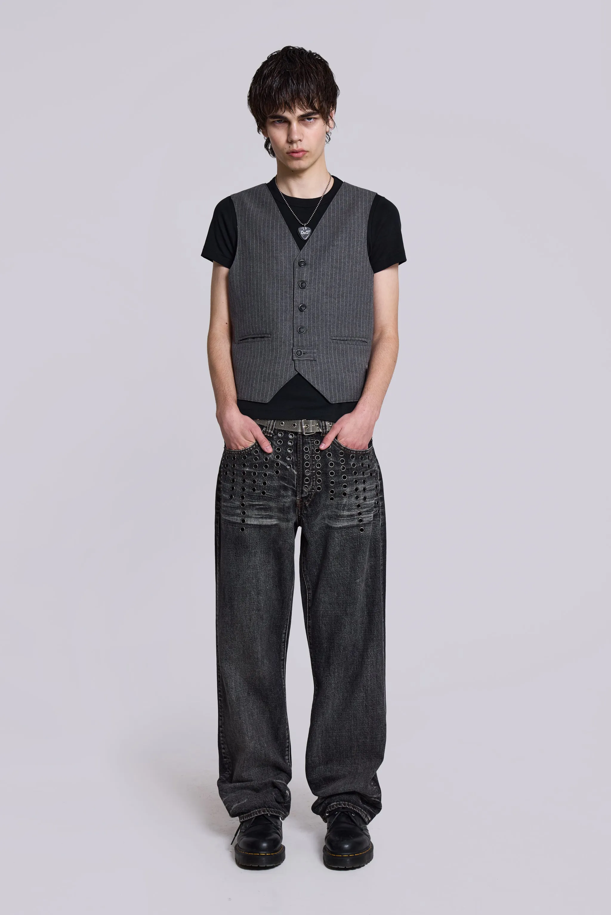 Corey Pinstripe Waistcoat