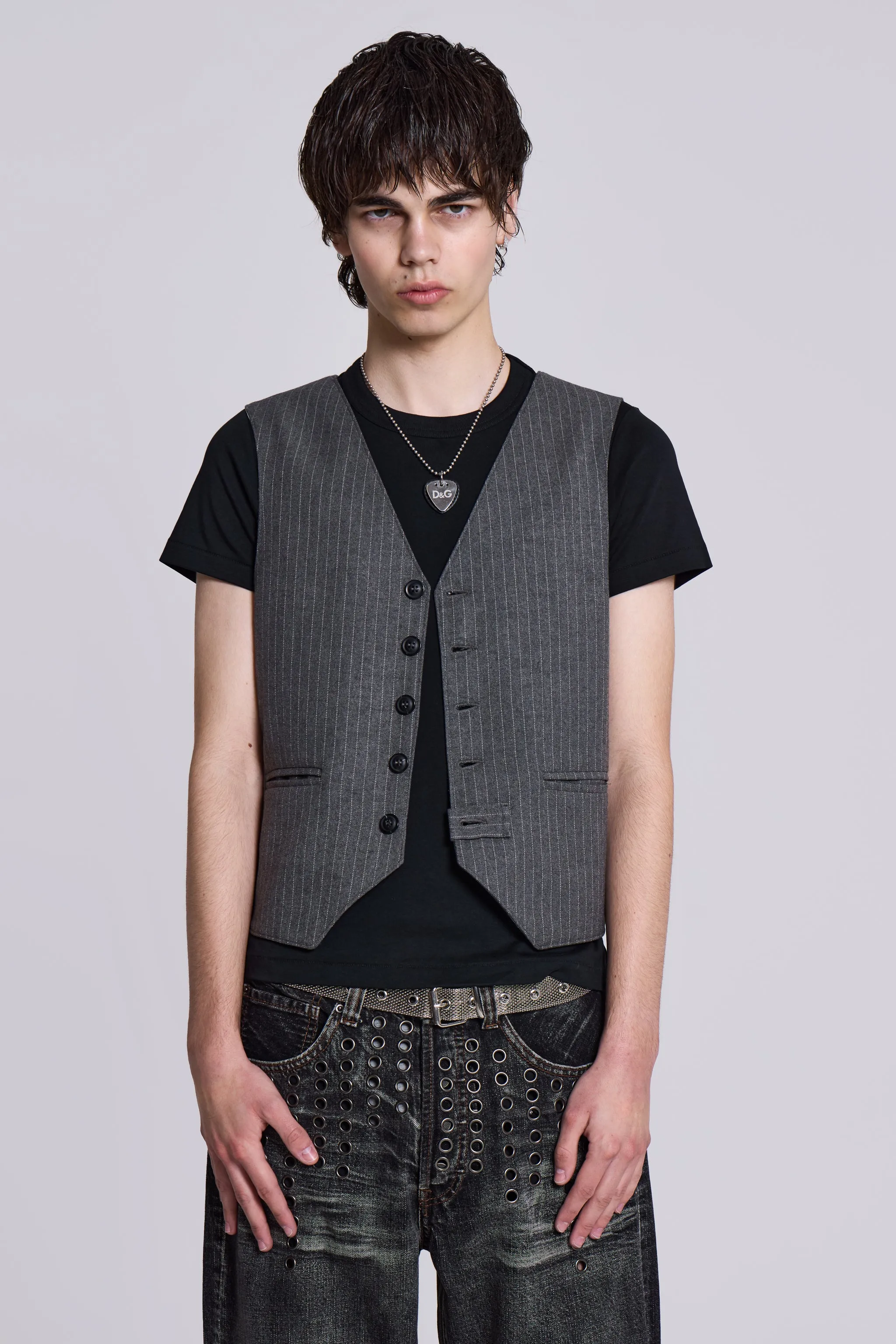Corey Pinstripe Waistcoat