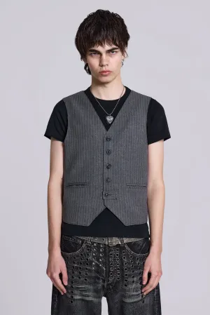 Corey Pinstripe Waistcoat