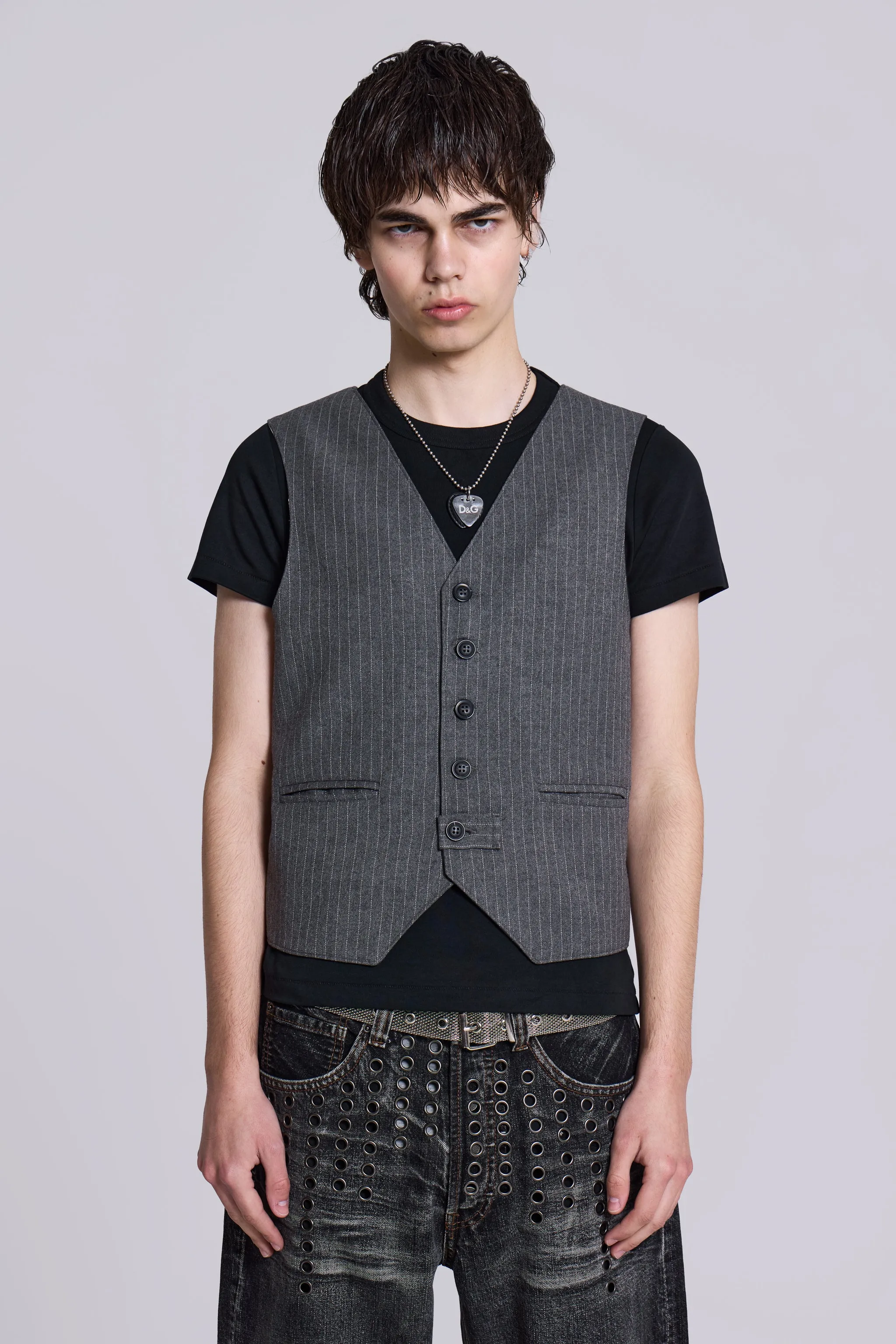 Corey Pinstripe Waistcoat