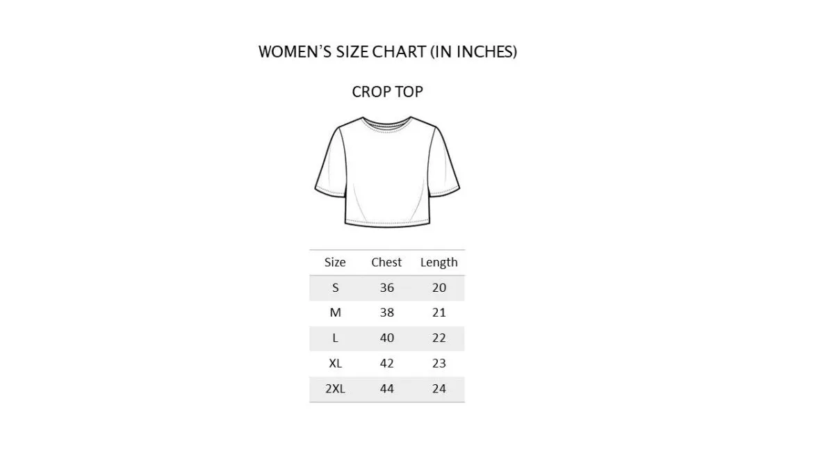 Cream Color-Blocked Women's Organic Cotton Crop Top