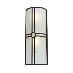Deco Cross Sconce