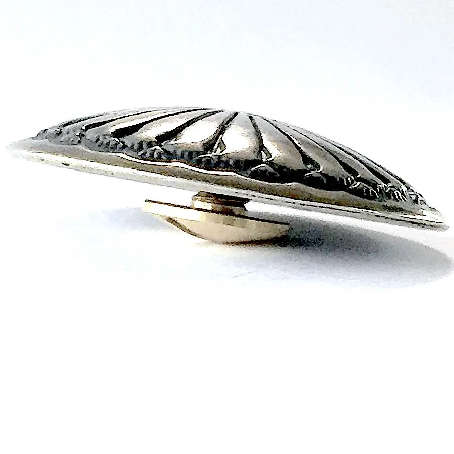Desert Aster Large SCREW BACK 1-1/4"  #SW-59