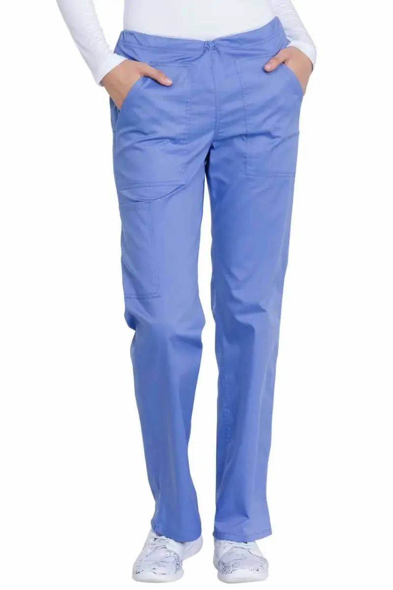 Dickies Industrial Women's Drawstring Scrub Pant | Ceil Blue