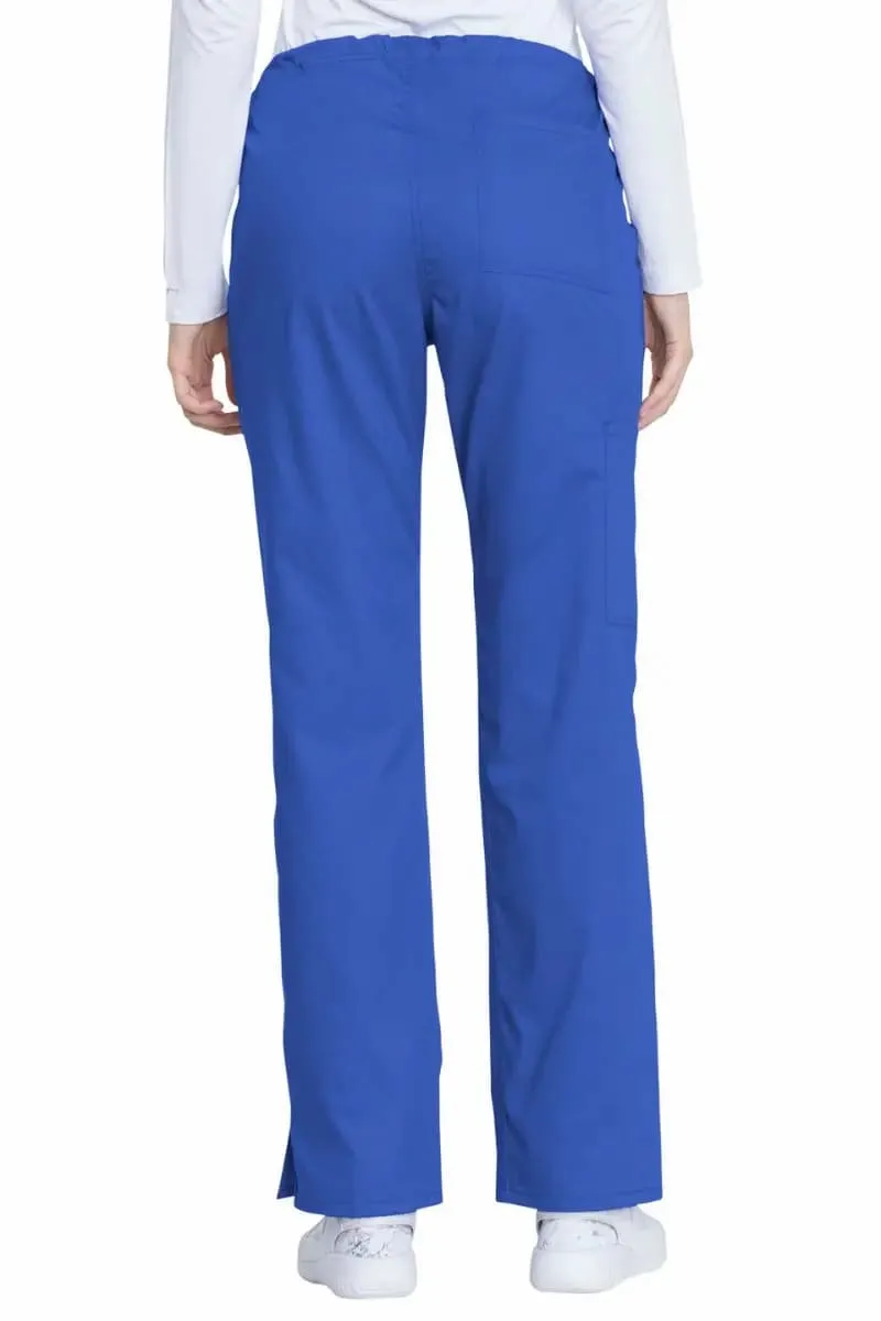 Dickies Industrial Women's Petite Pants Scrub Set | Royal Blue