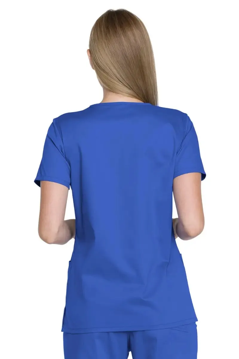 Dickies Industrial Women's Petite Pants Scrub Set | Royal Blue