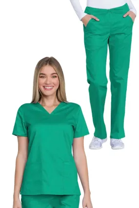 Dickies Industrial Women's Scrub Set | Surgical Green
