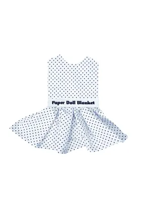 Digital Pattern PDF Download Paper Doll Blanket Party Dress Pattern