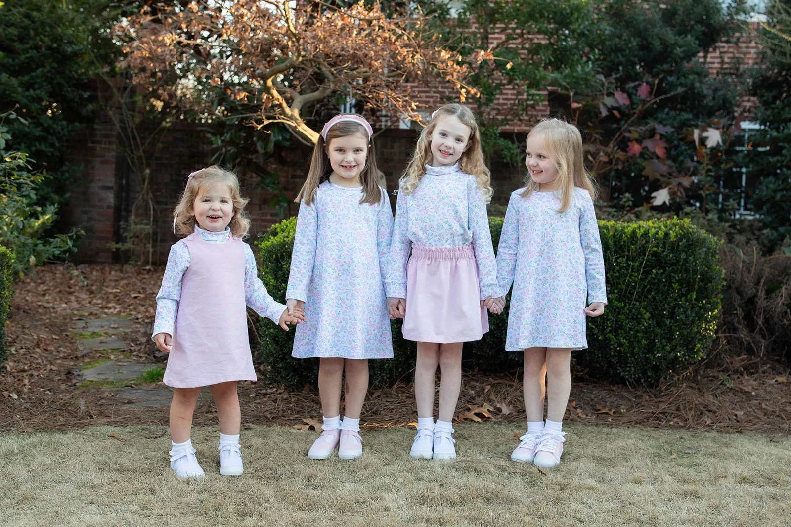 Dotsy Floral Knit Dress