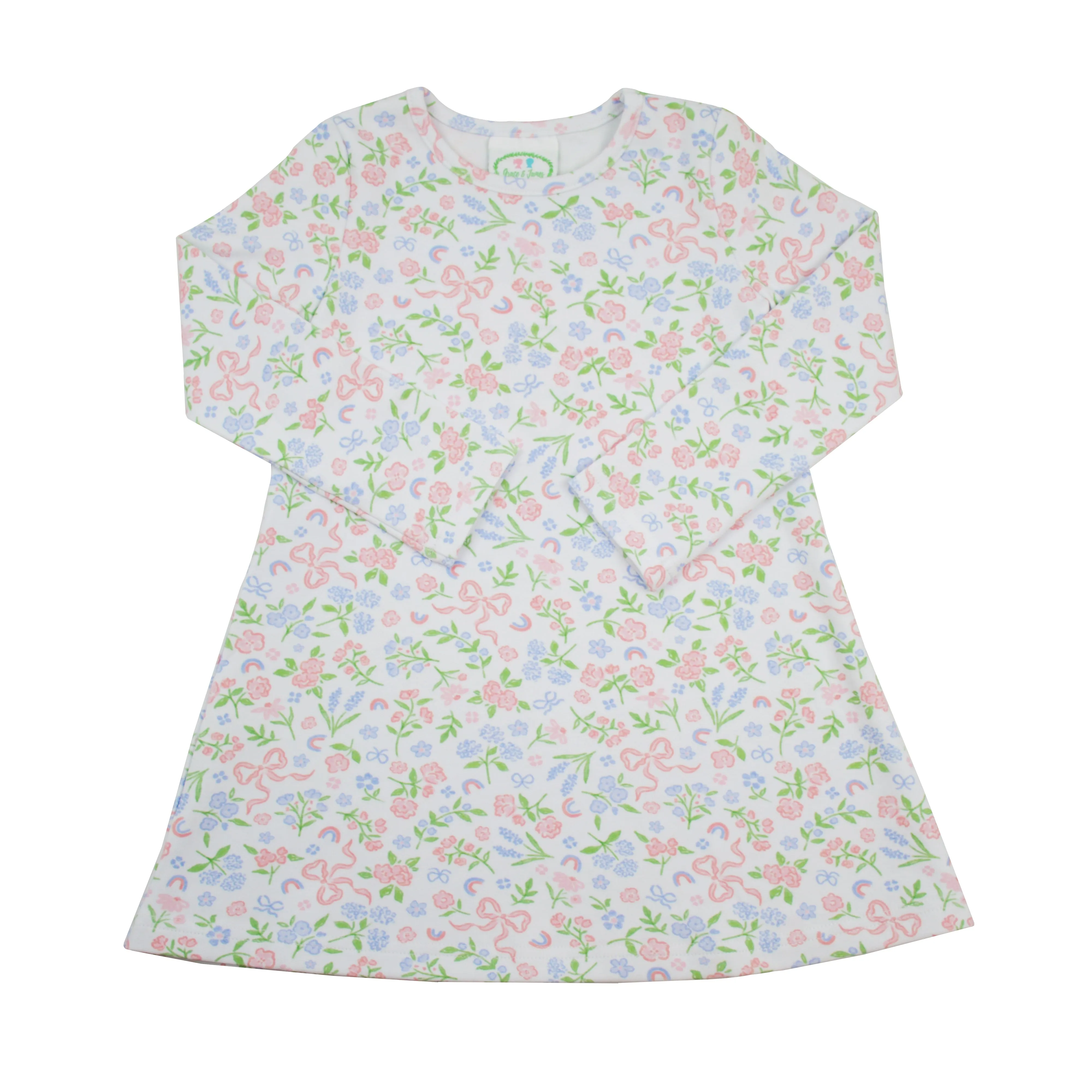 Dotsy Floral Knit Dress